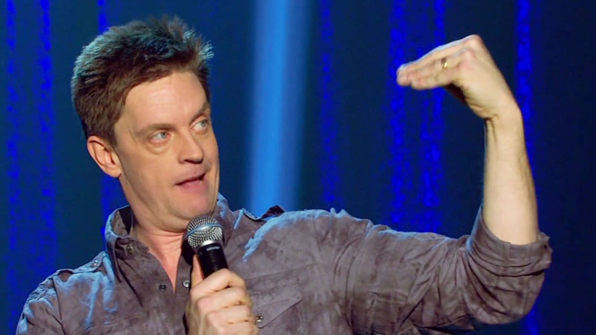 Jim Breuer: And Laughter for All background
