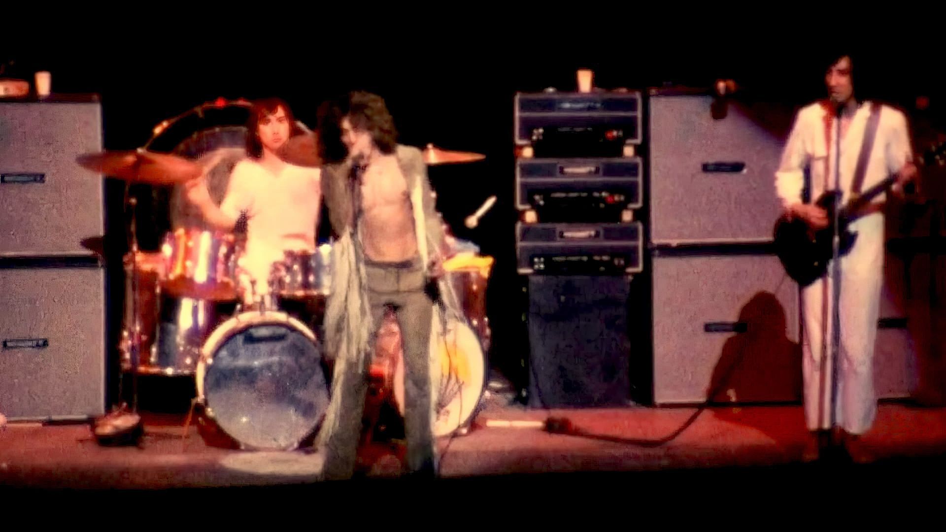 The Who at the London Coliseum 1969 background