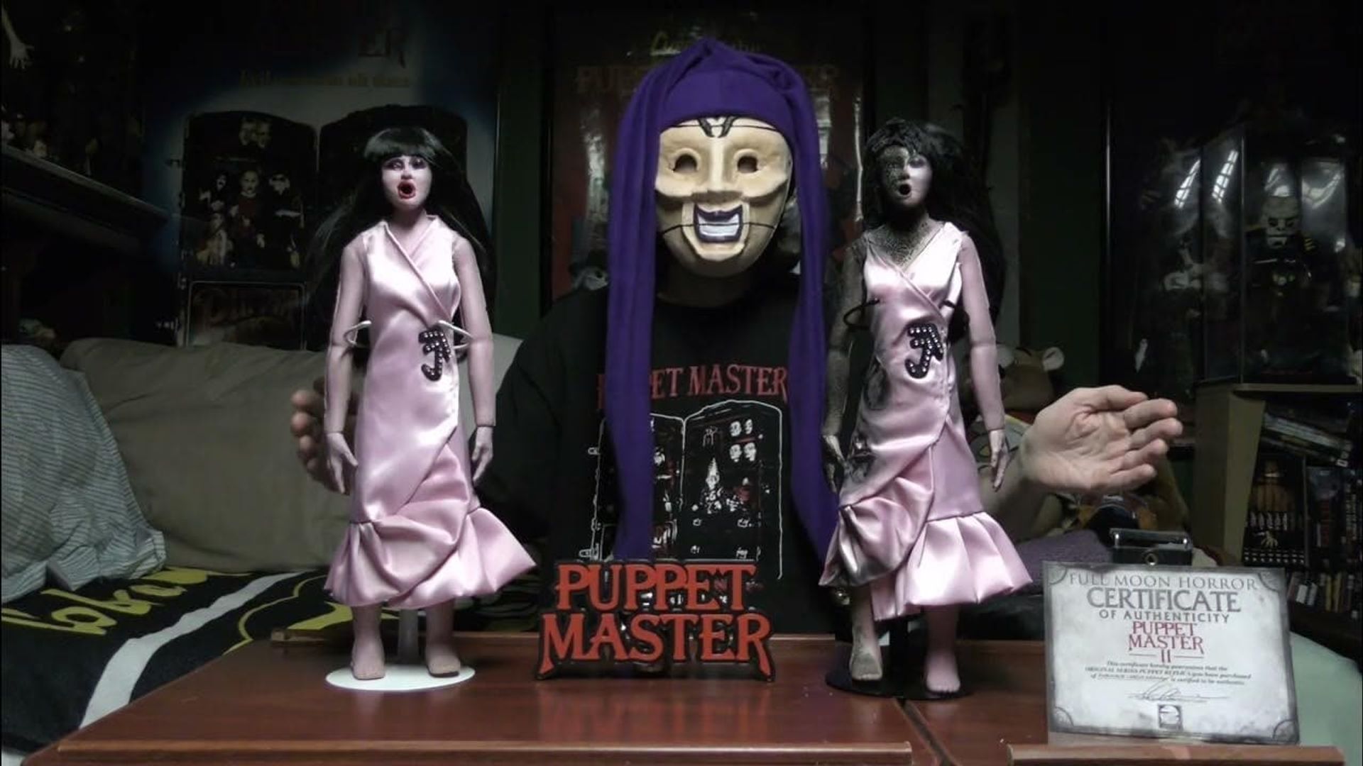 Puppet Master: Furnace Leech Woman background