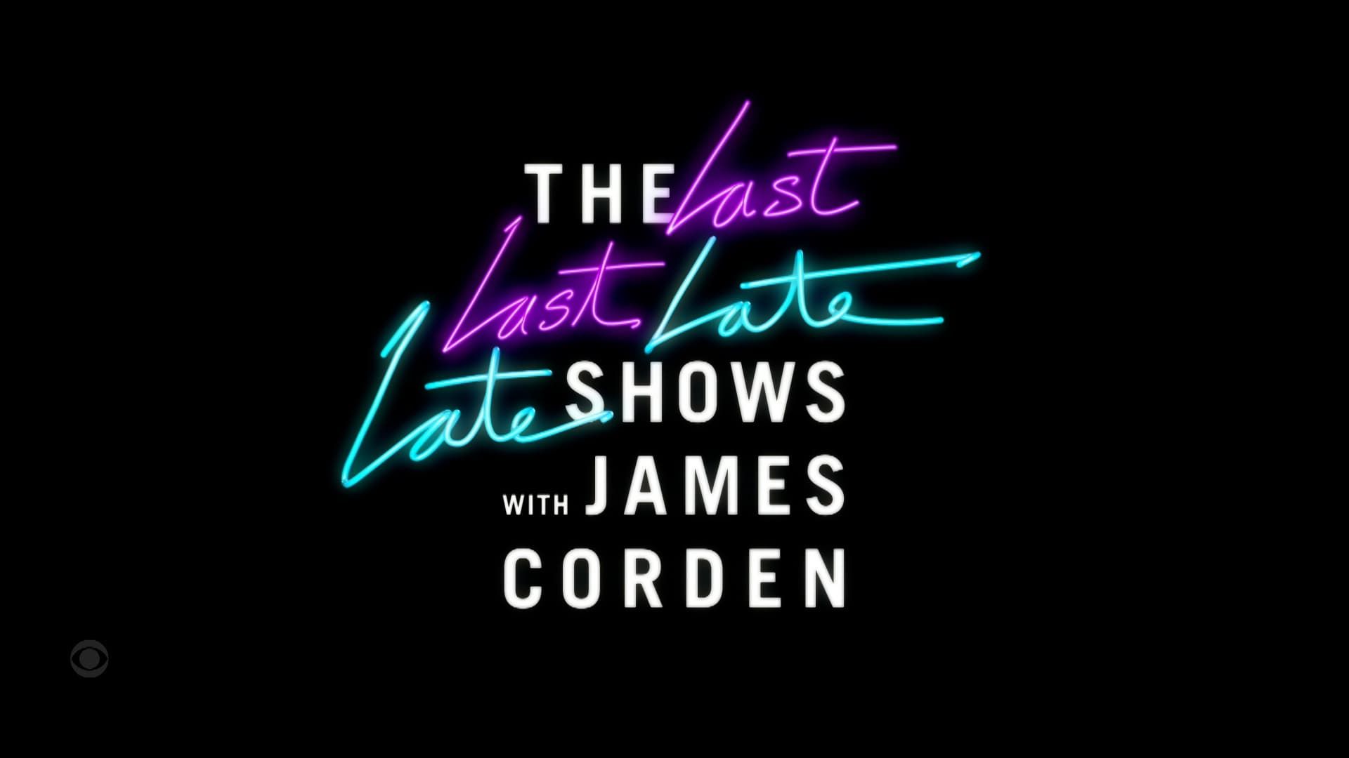 The Last Last Late Late Show with James Corden Carpool Karaoke Special background