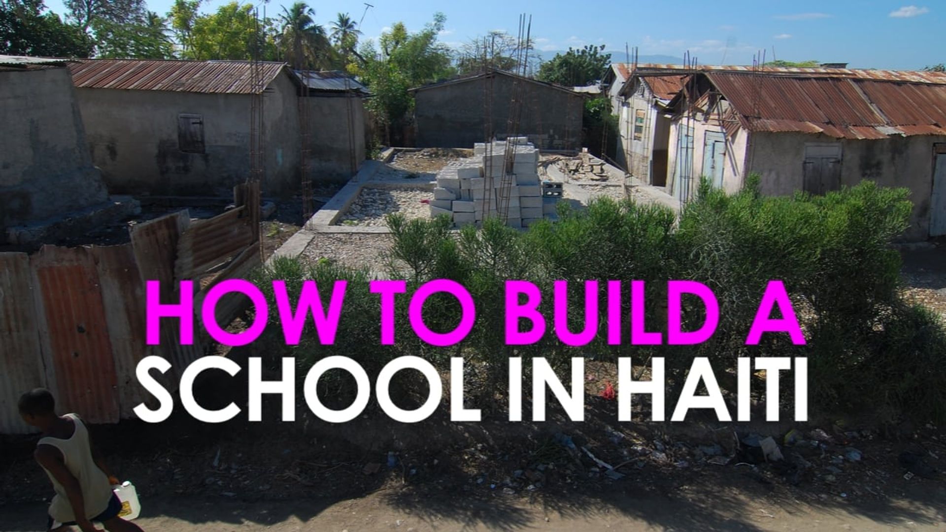 How (not) to Build a School in Haiti background