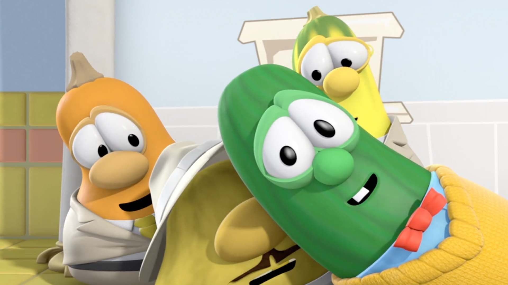 VeggieTales: The Little House That Stood background