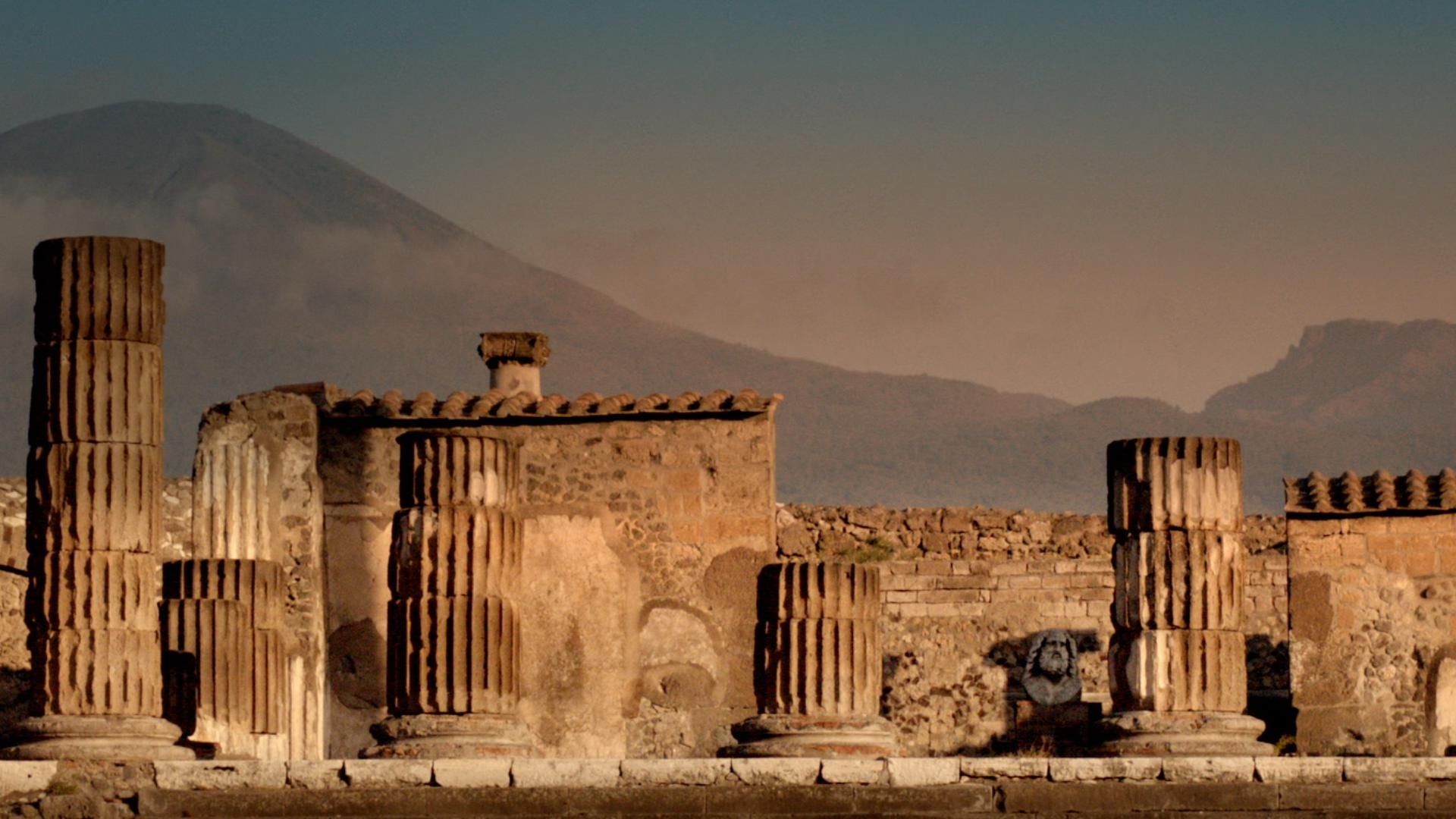 Pompeii: The Mystery of the People Frozen in Time background