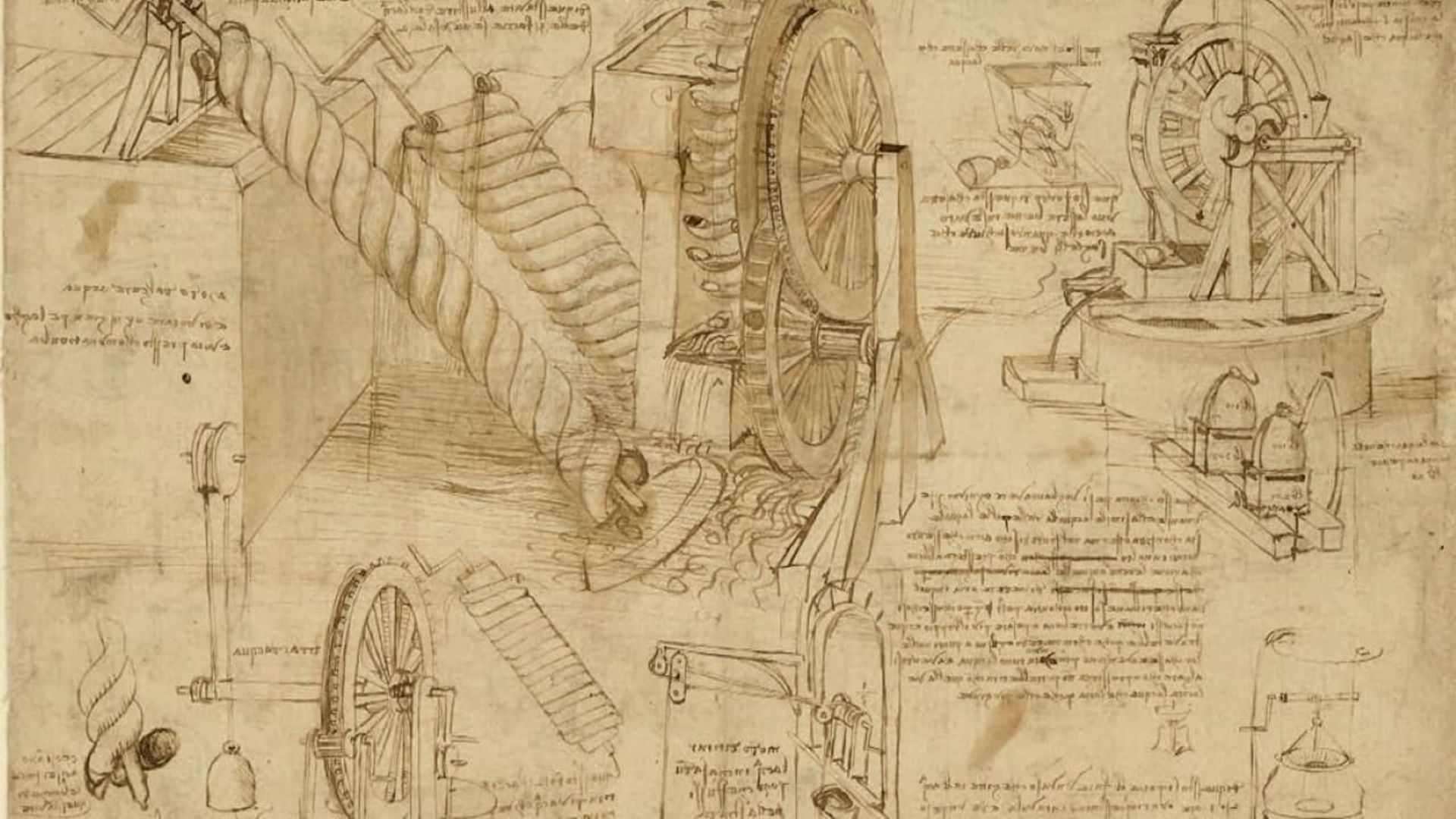 Inside the Mind of Leonardo background