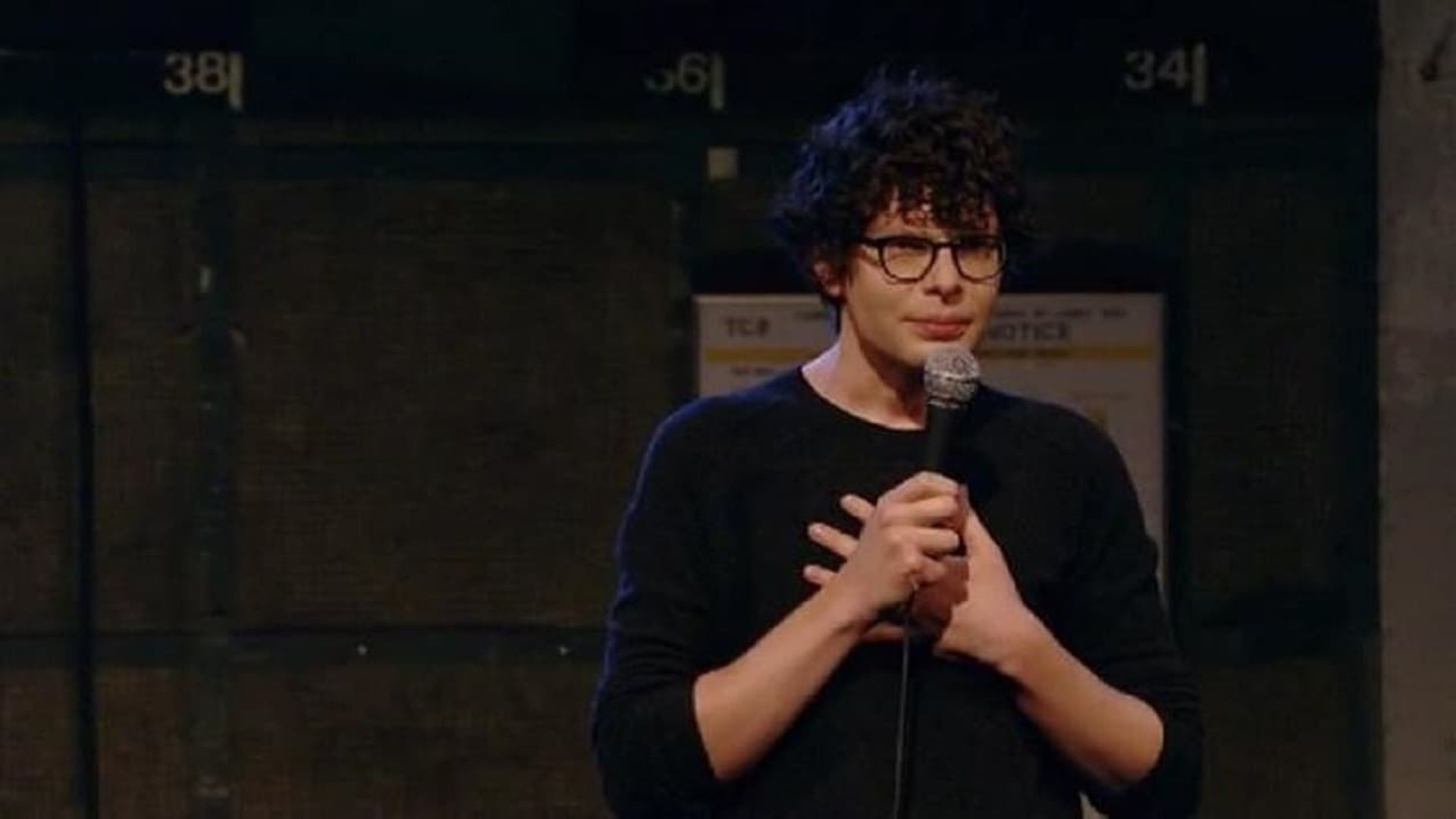Simon Amstell: Numb background