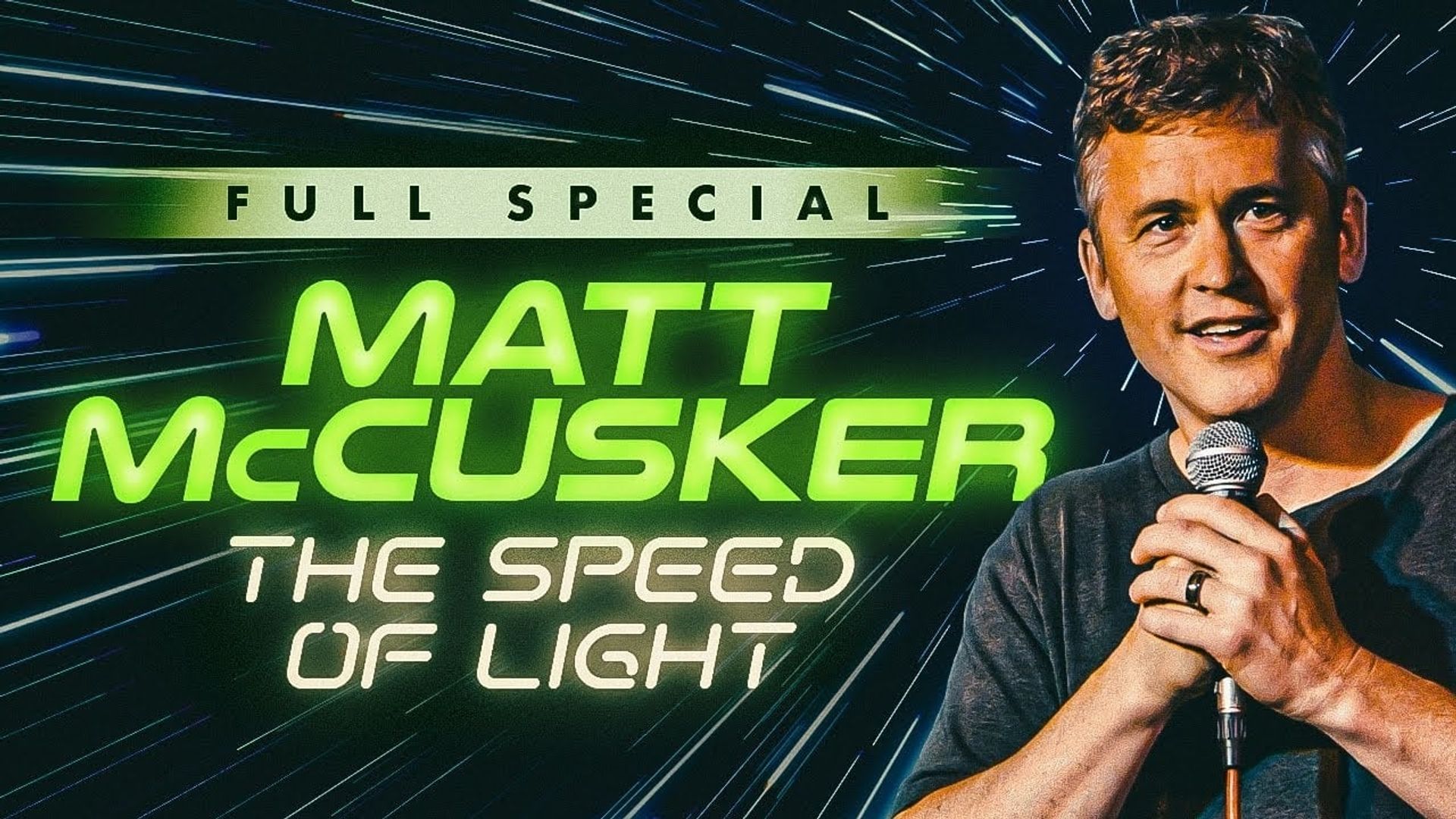 Matt McCusker: The Speed of Light background