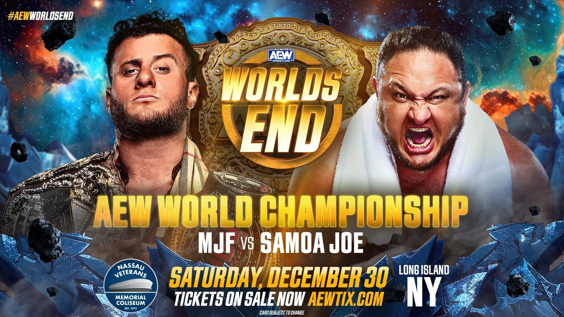 All Elite Wrestling: Worlds End background