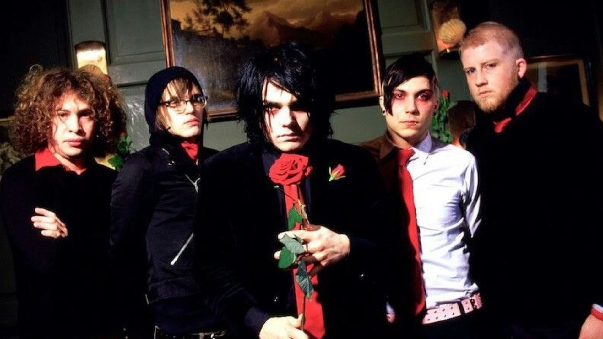 My Chemical Romance: Life on the Murder Scene background