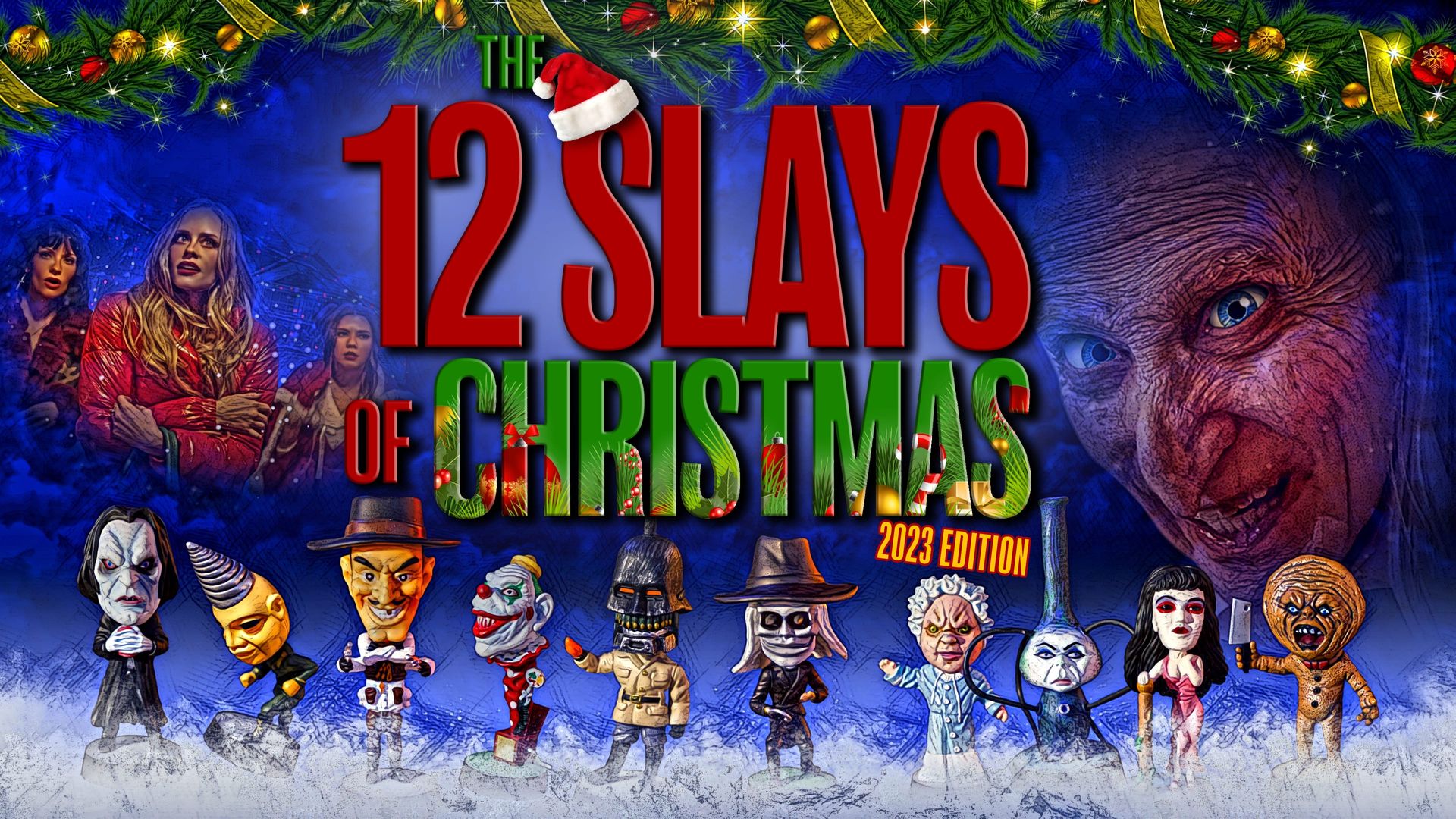 The Twelve Slays of Christmas: 2023 Edition background