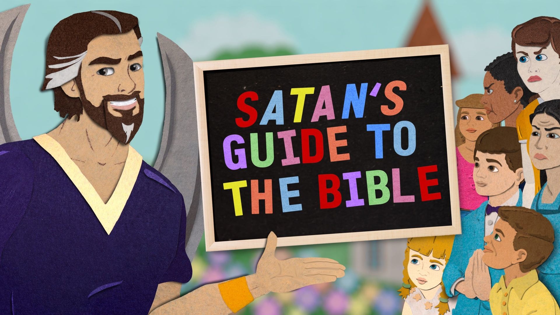 Satan's Guide to The Bible background