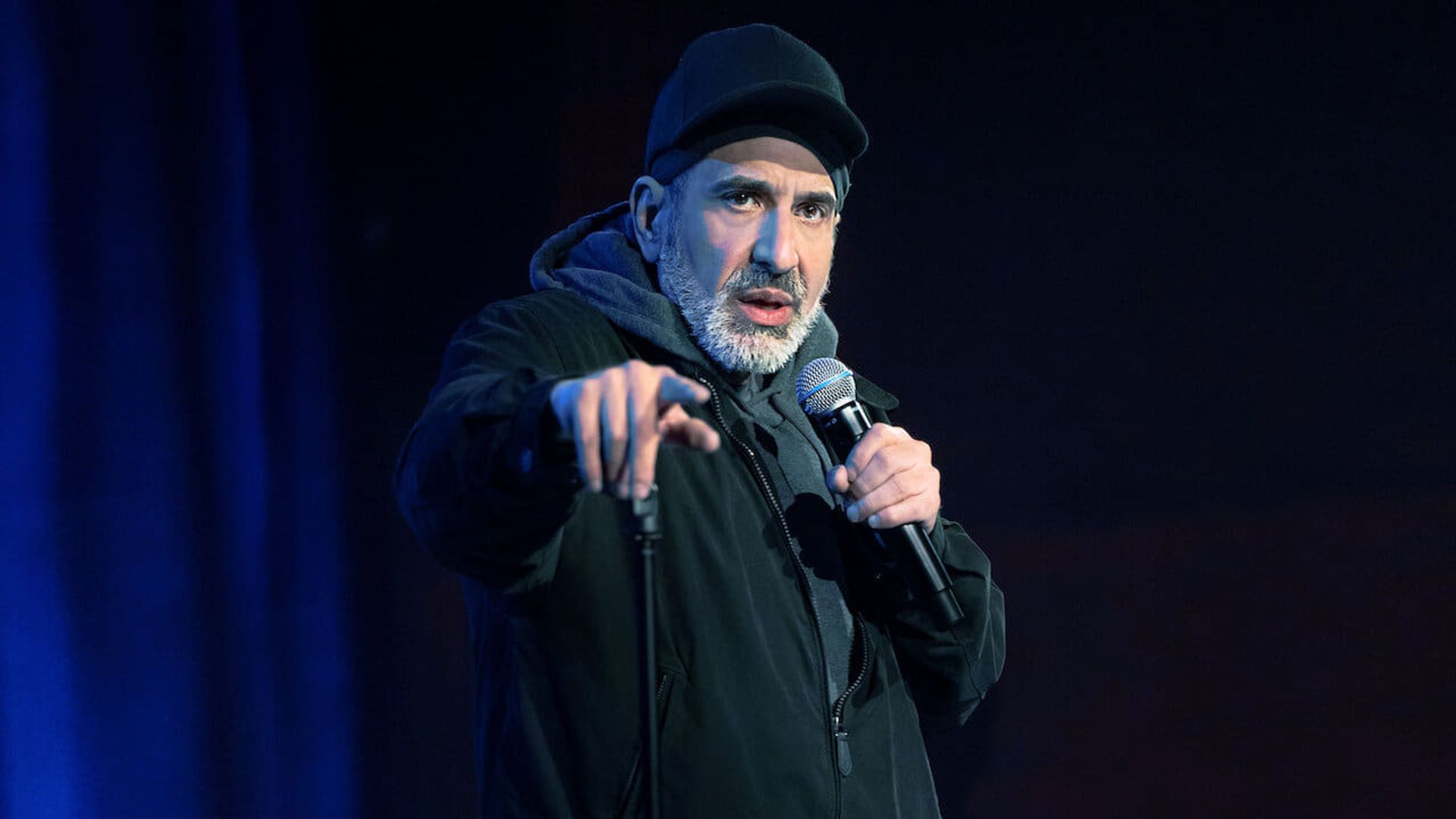 Dave Attell: Hot Cross Buns background