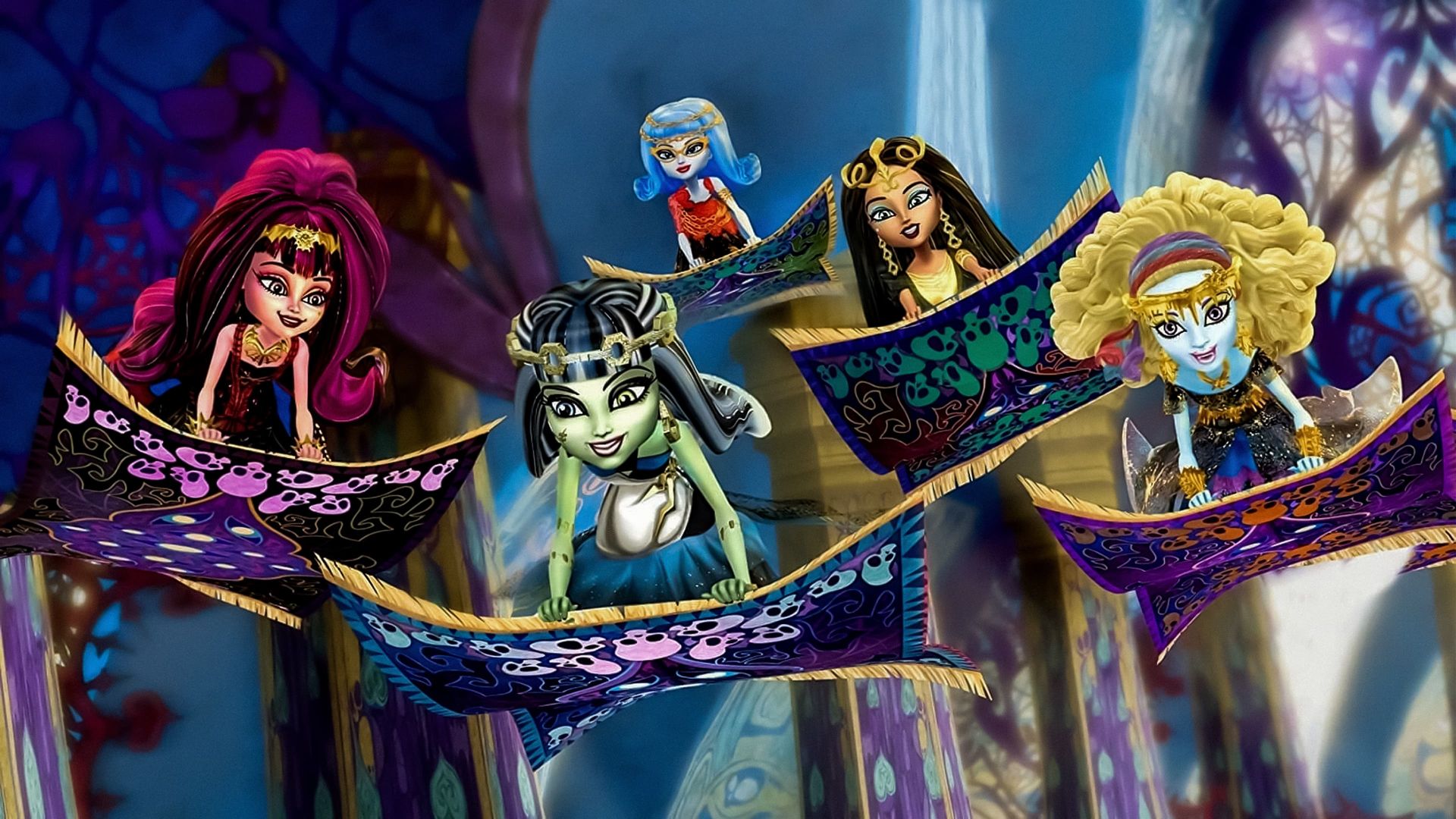 Monster High: 13 Wishes background