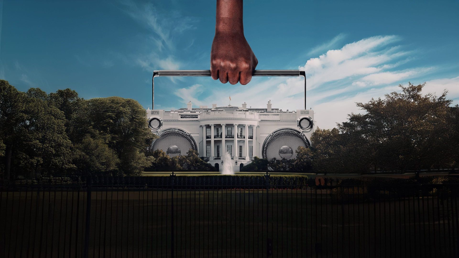Hip-Hop and the White House background