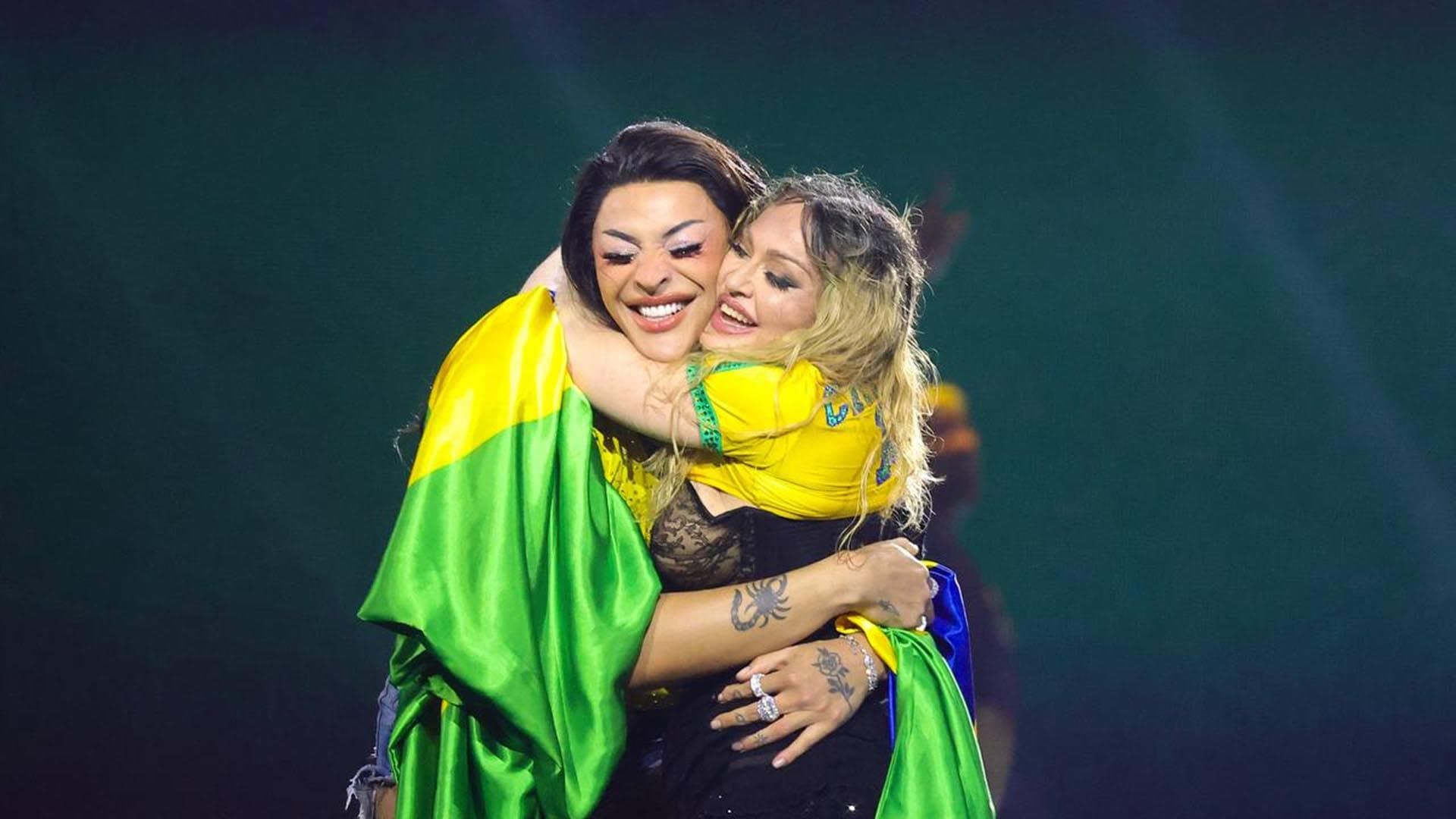 Madonna: The Celebration Tour in Rio background