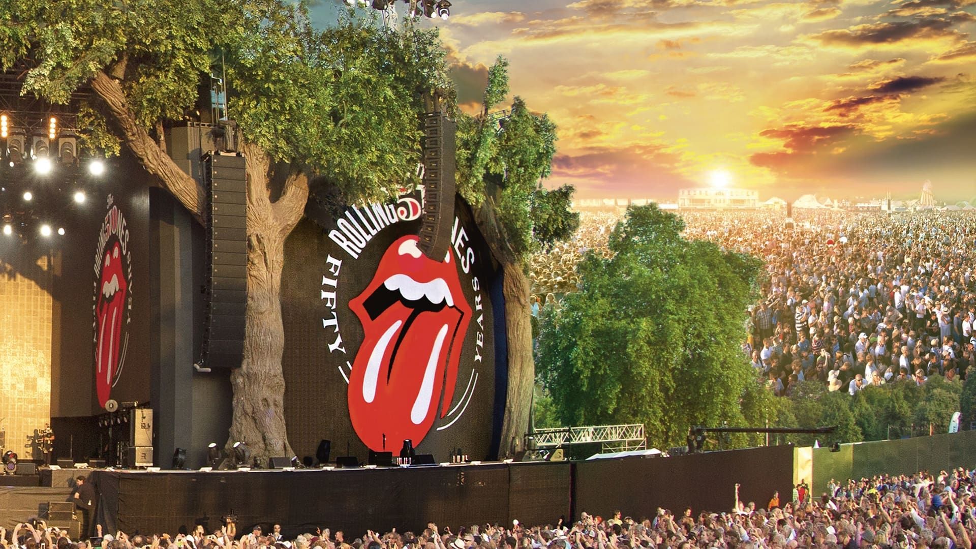 The Rolling Stones: Sweet Summer Sun - Hyde Park Live background