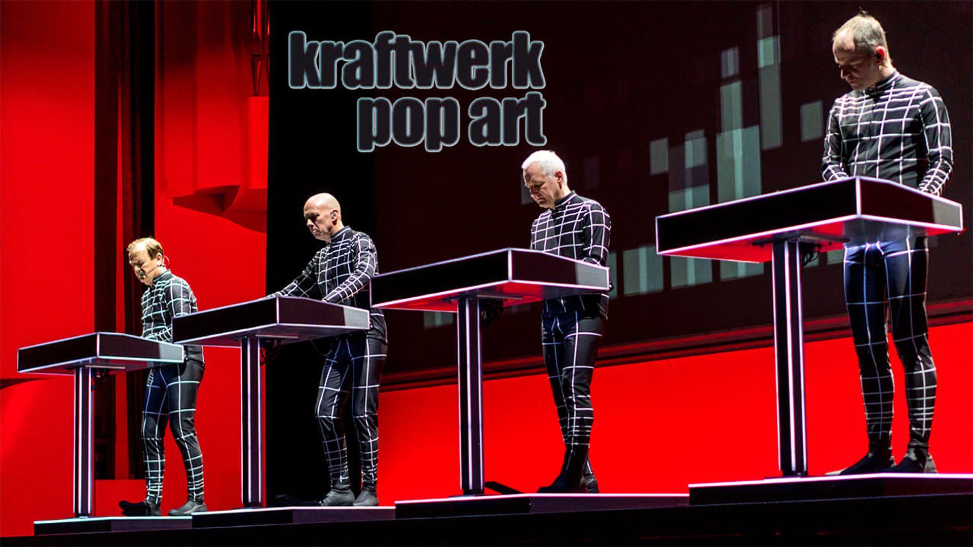 Kraftwerk - Pop Art background