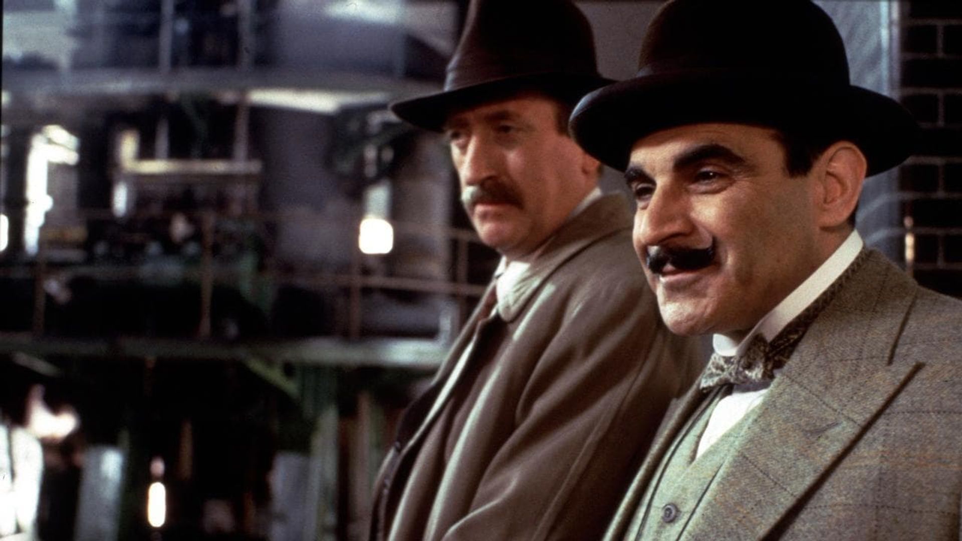 Being Poirot background