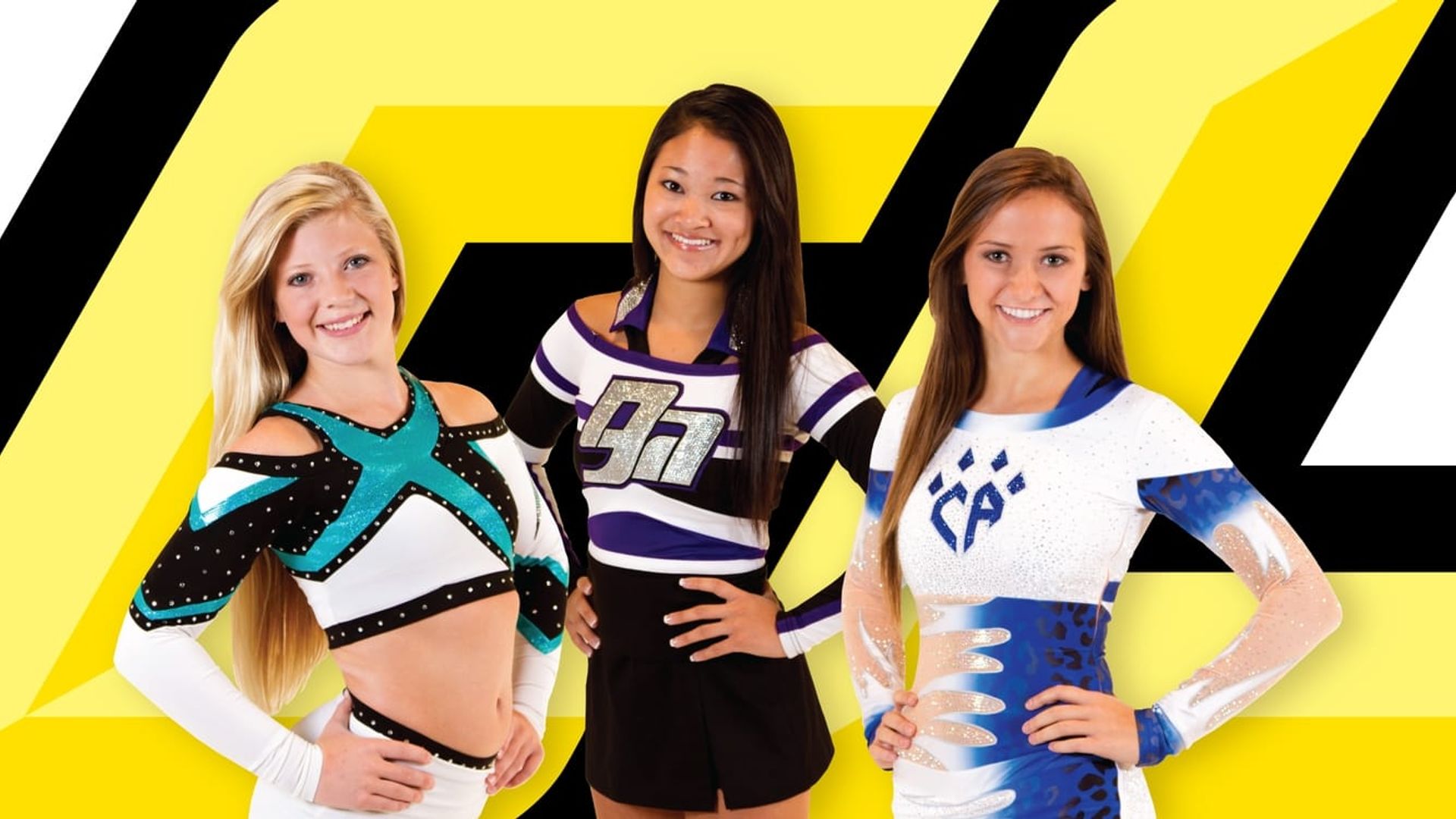 Nfinity Champions League Cheerleading Event background