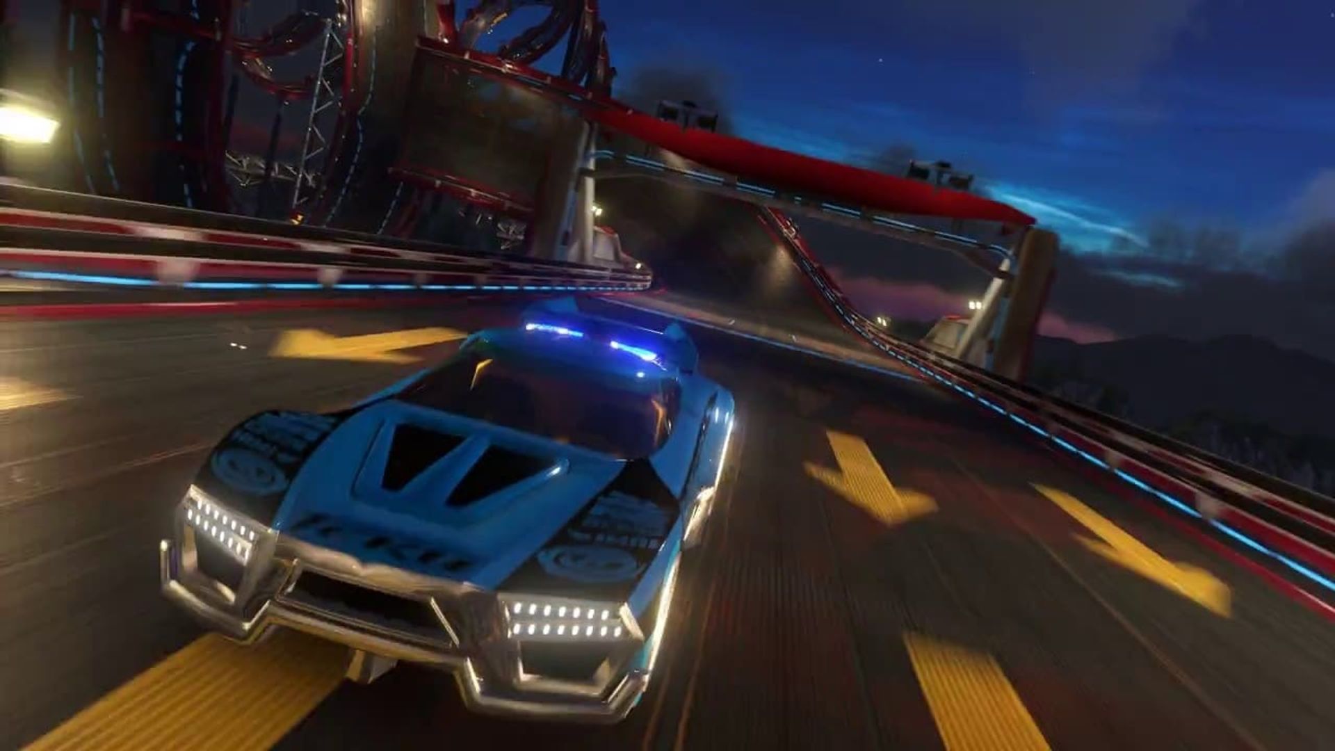 Hot Wheels AcceleRacers: Breaking Point background
