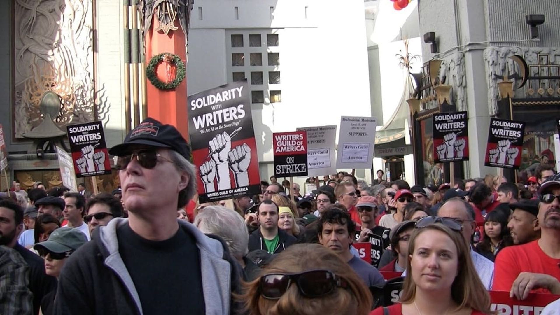Pencils Down! The 100 Days of the Writers Guild Strike background