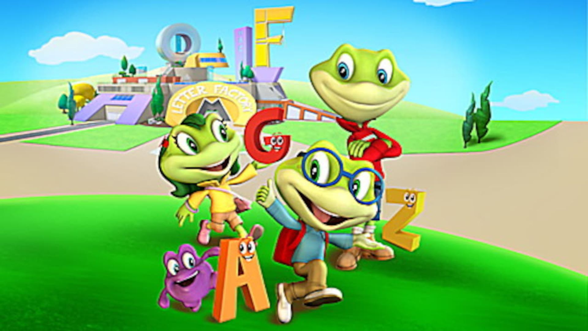 Leap Frog Letter Factory Adventures: The Letter Machine Rescue Team background