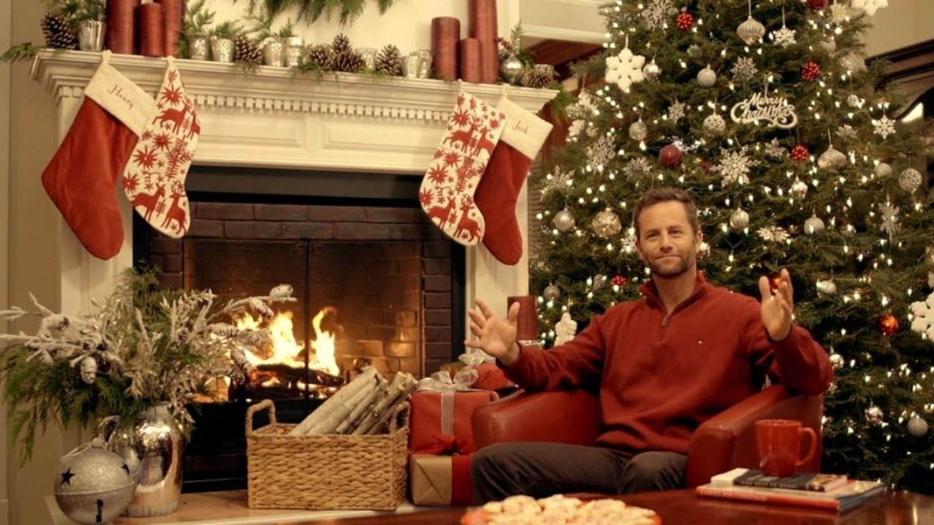 Kirk Cameron's Saving Christmas background