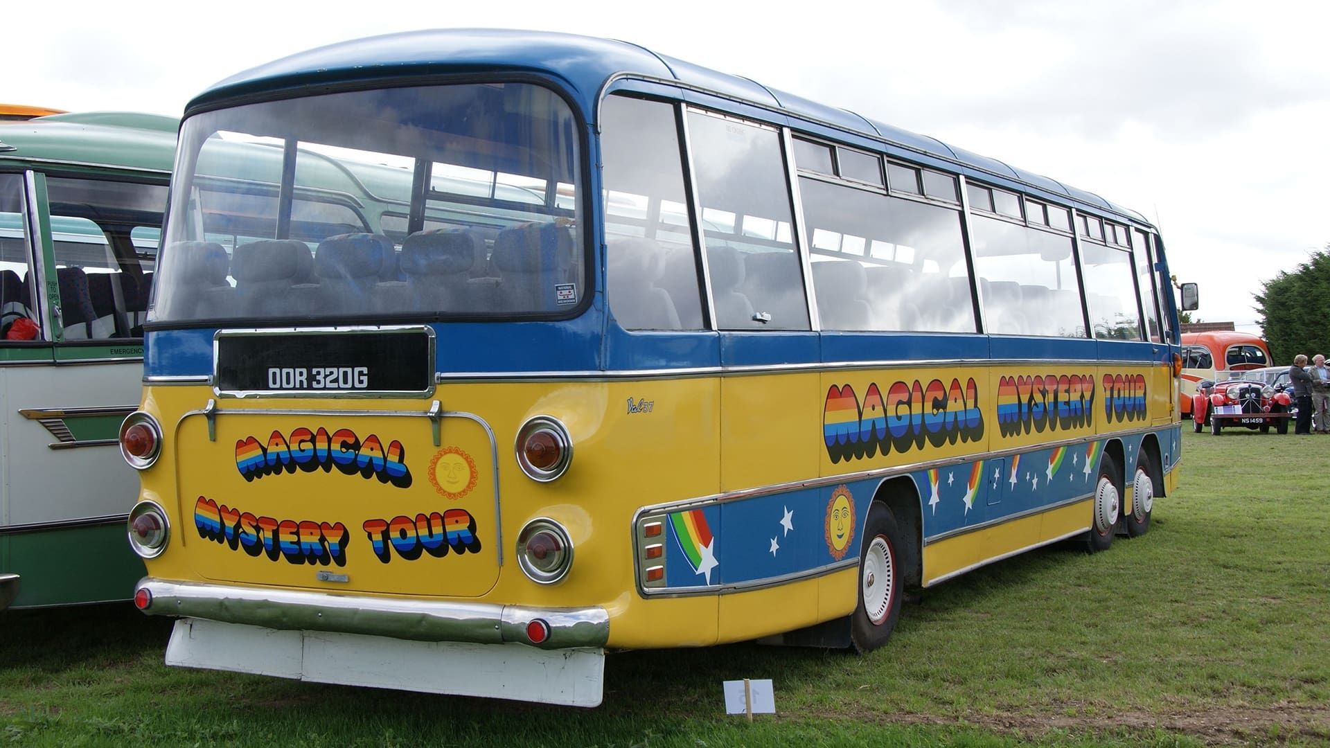 Magical Mystery Tour Memories background
