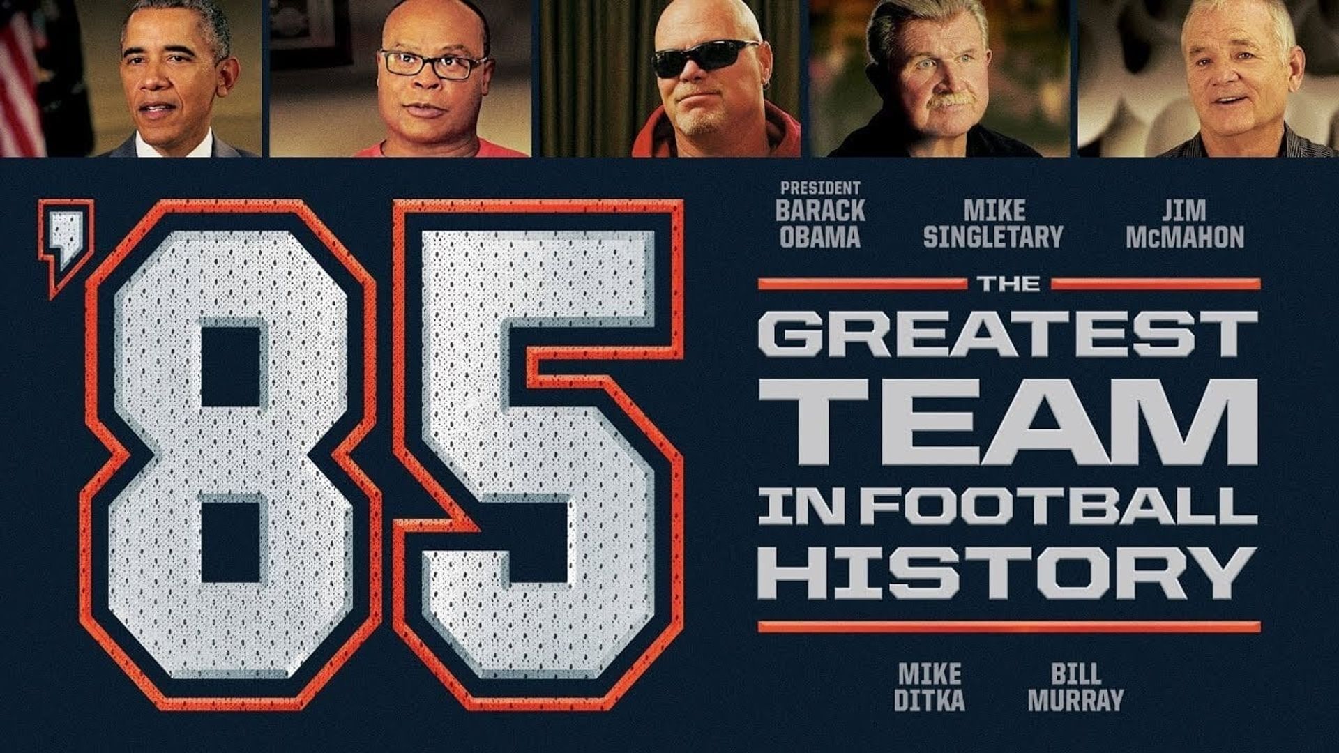 '85: The Greatest Team in Football History background