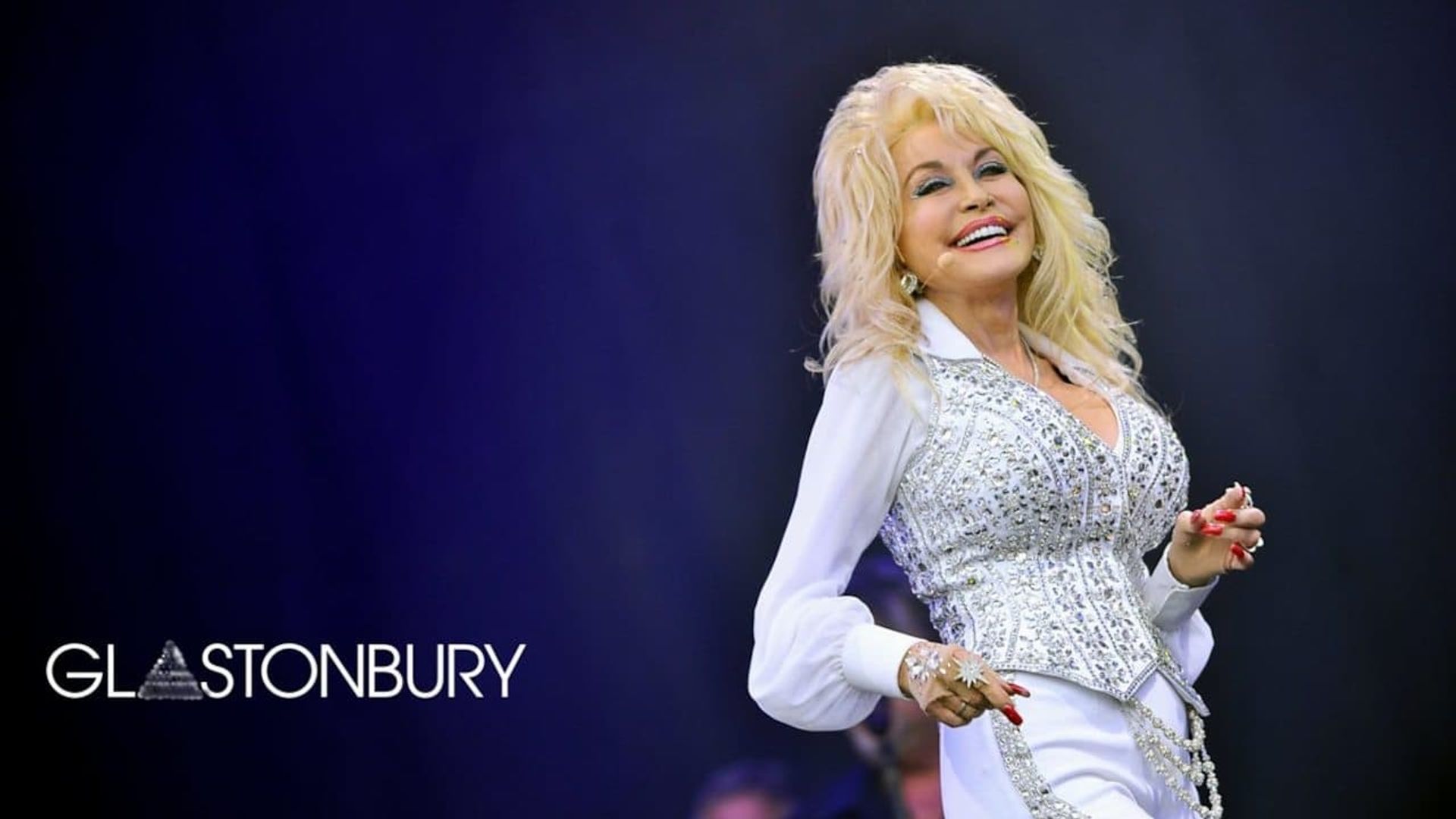 Dolly Parton @ Glastonbury 2014 background