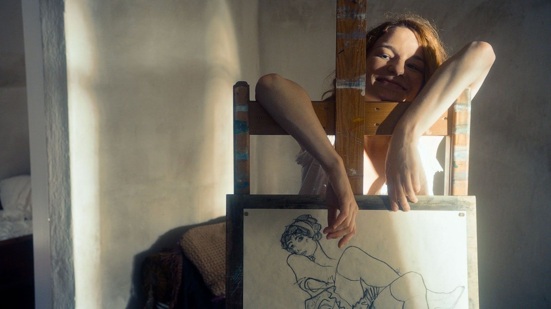 Egon Schiele: Tod und Mädchen background