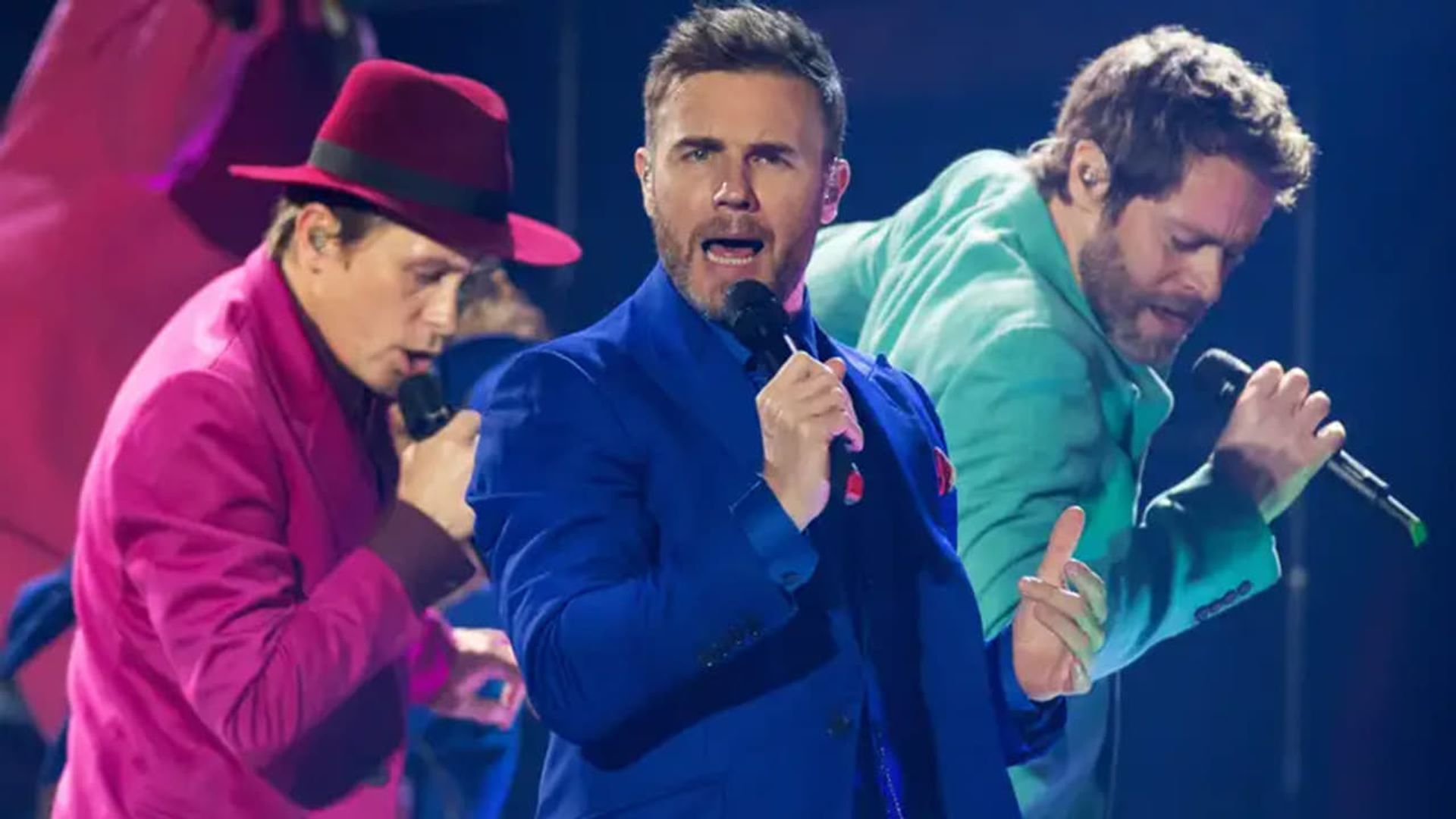 Take That Live 2015 background