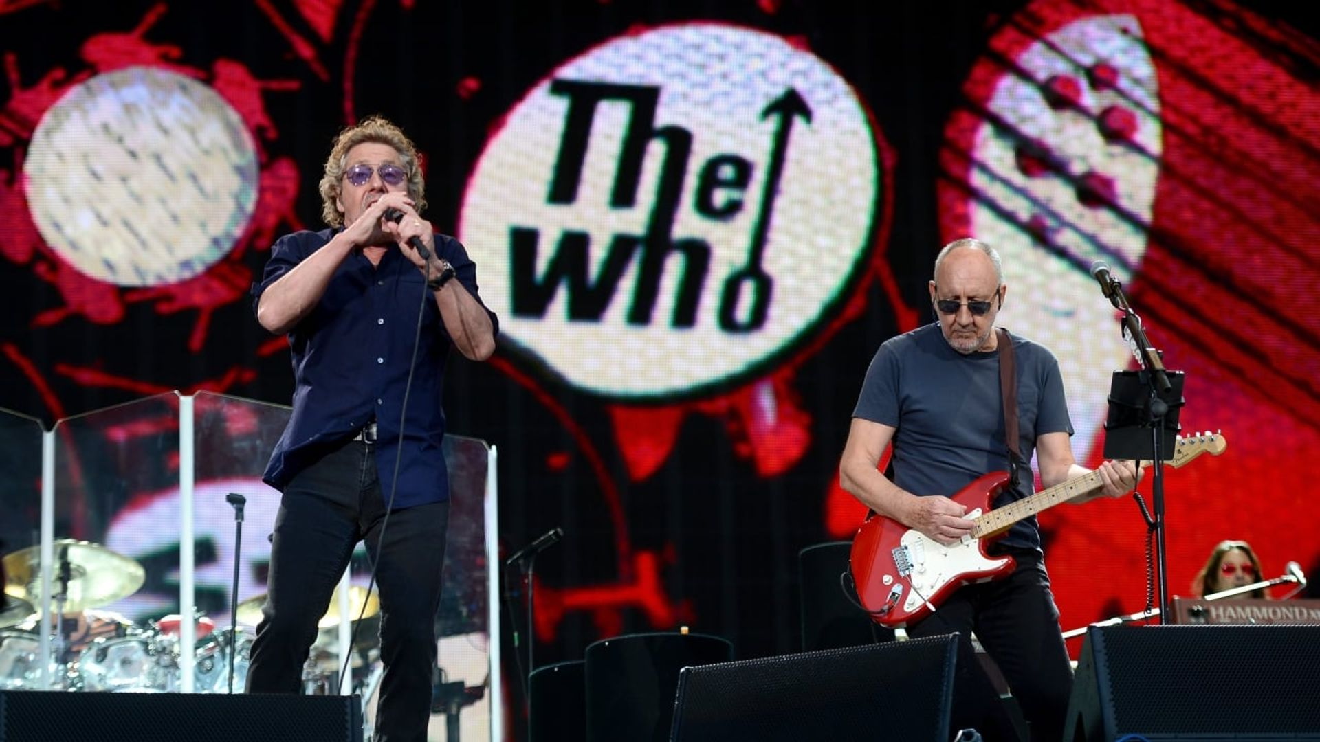 The Who Live in Hyde Park background