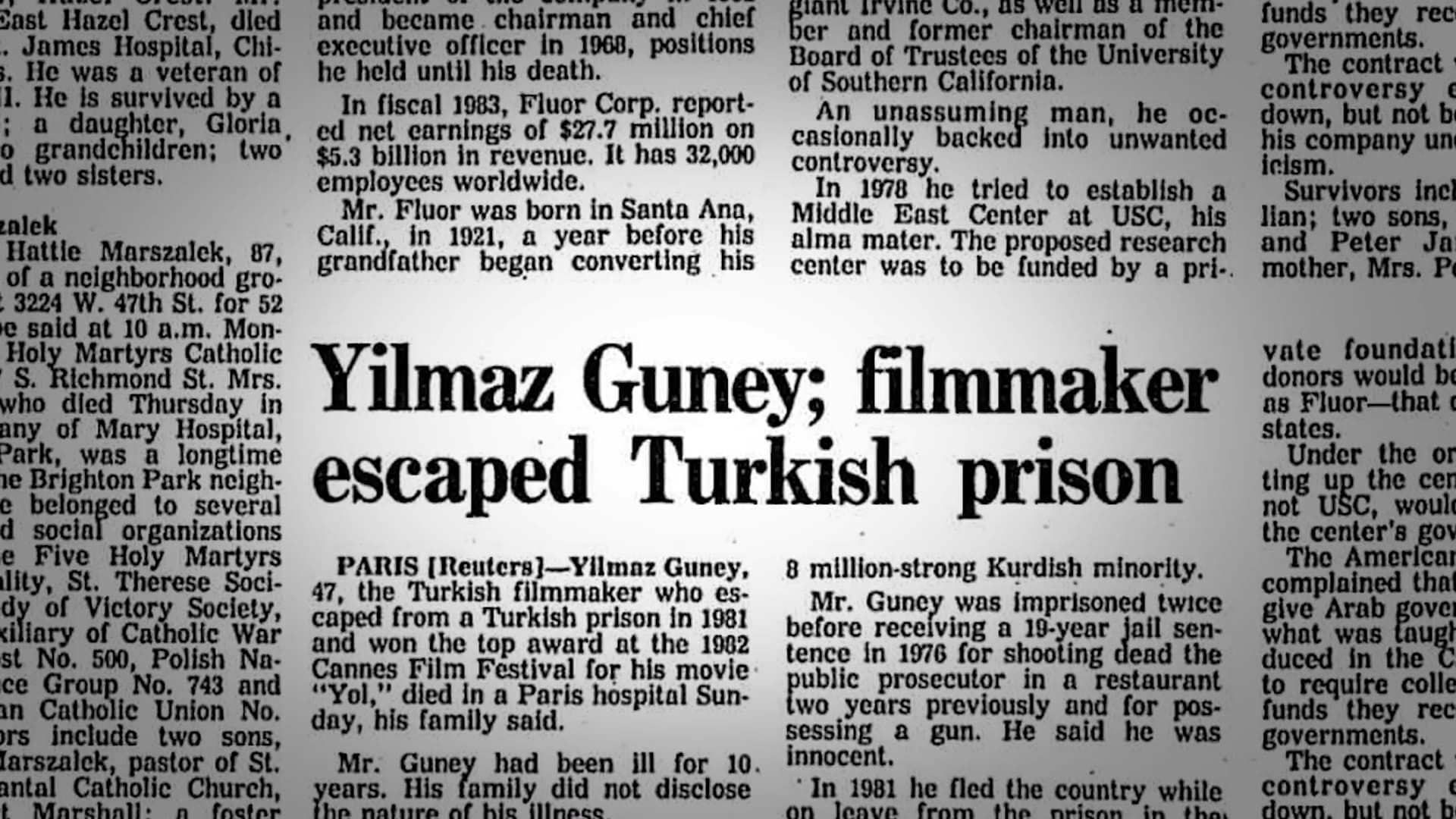 The Ballad of Exiles Yilmaz Guney background