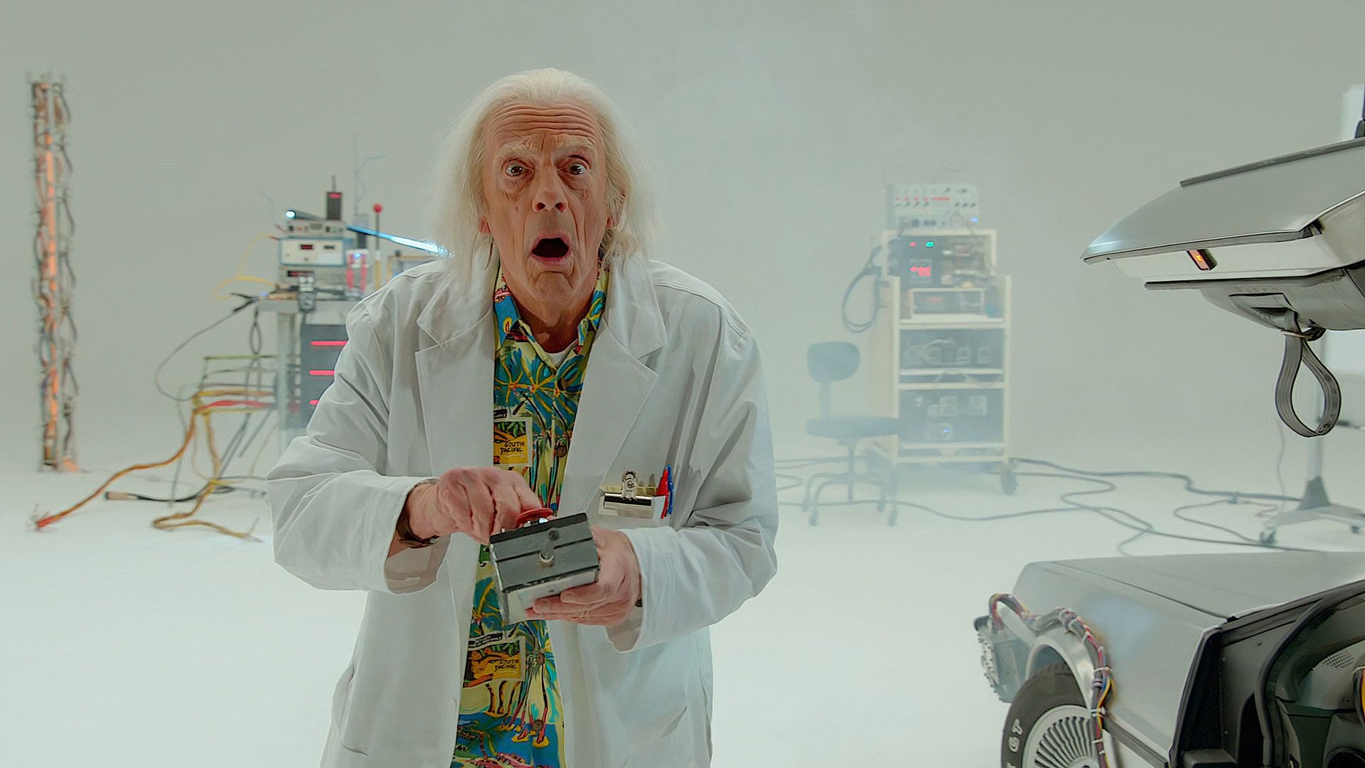 Back to the Future: Doc Brown Saves the World background