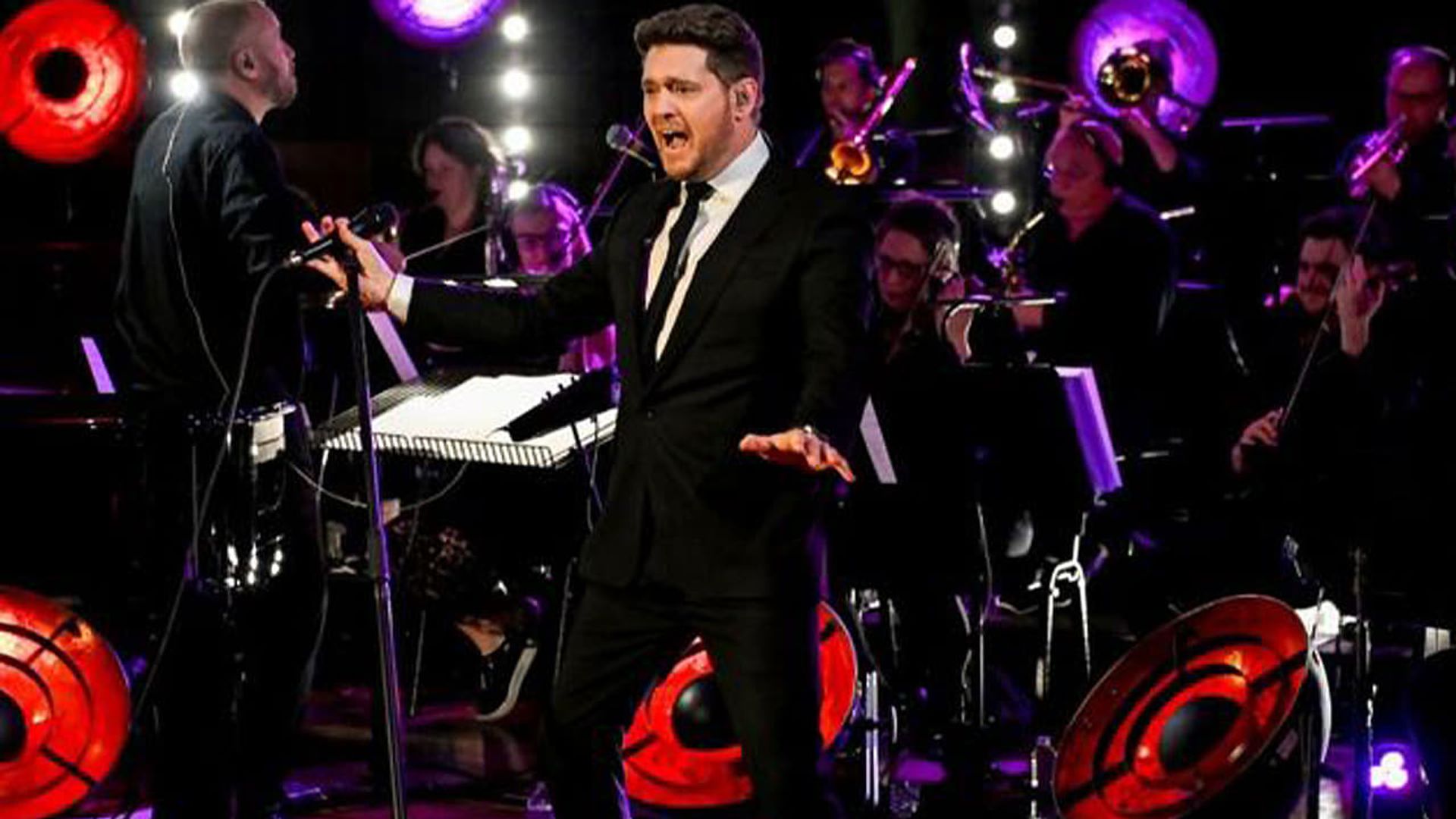 Michael Bublé's Christmas in Hollywood background