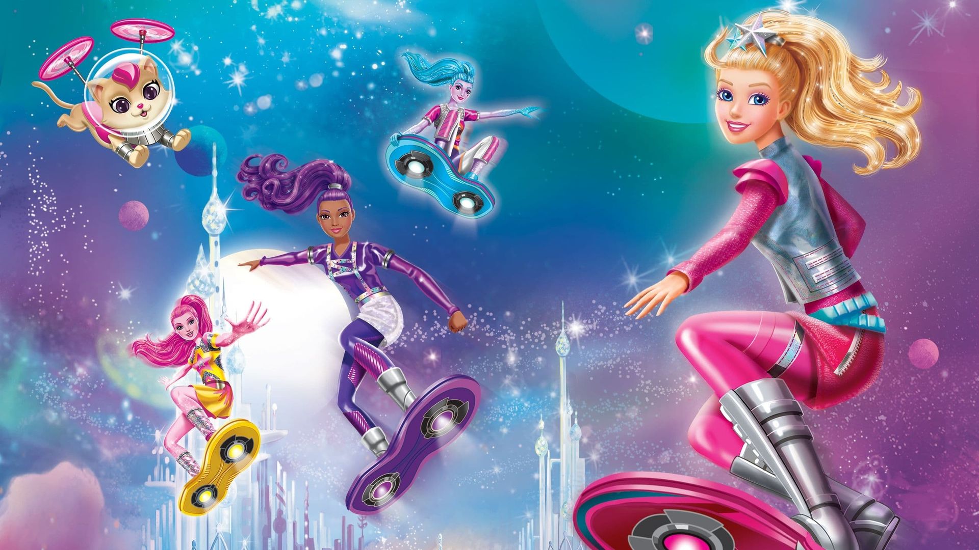 Barbie: Star Light Adventure background