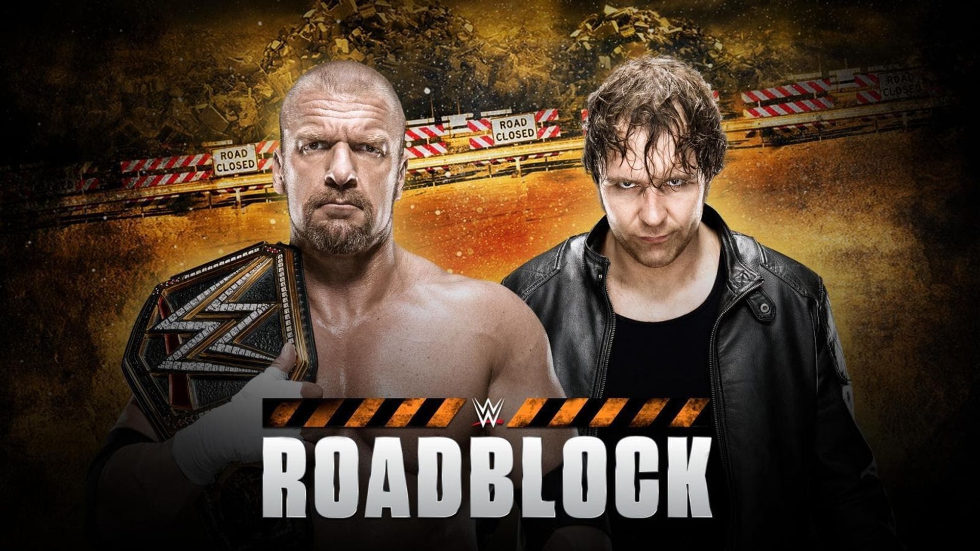 WWE Roadblock background