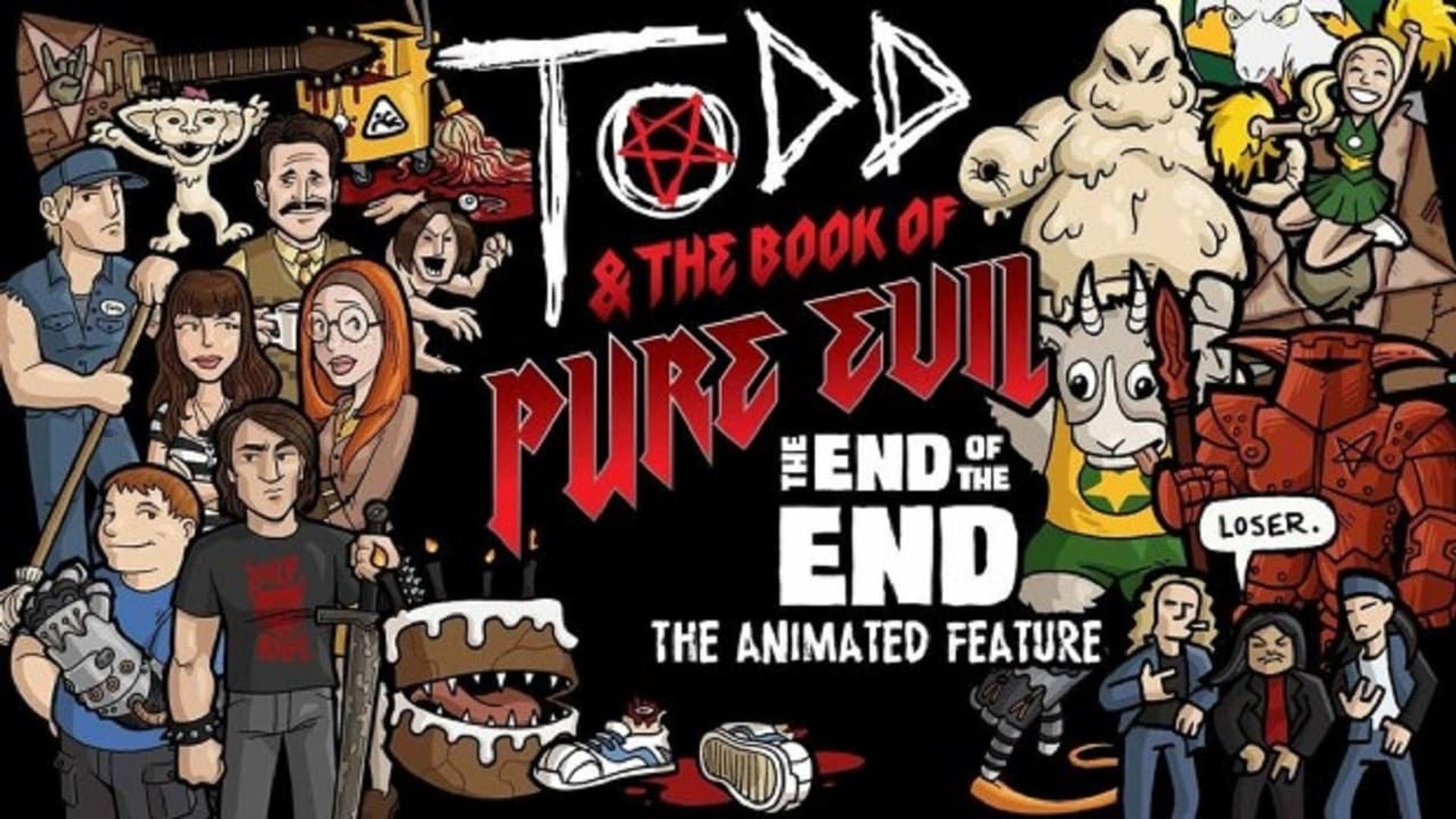 Todd and the Book of Pure Evil: The End of the End background