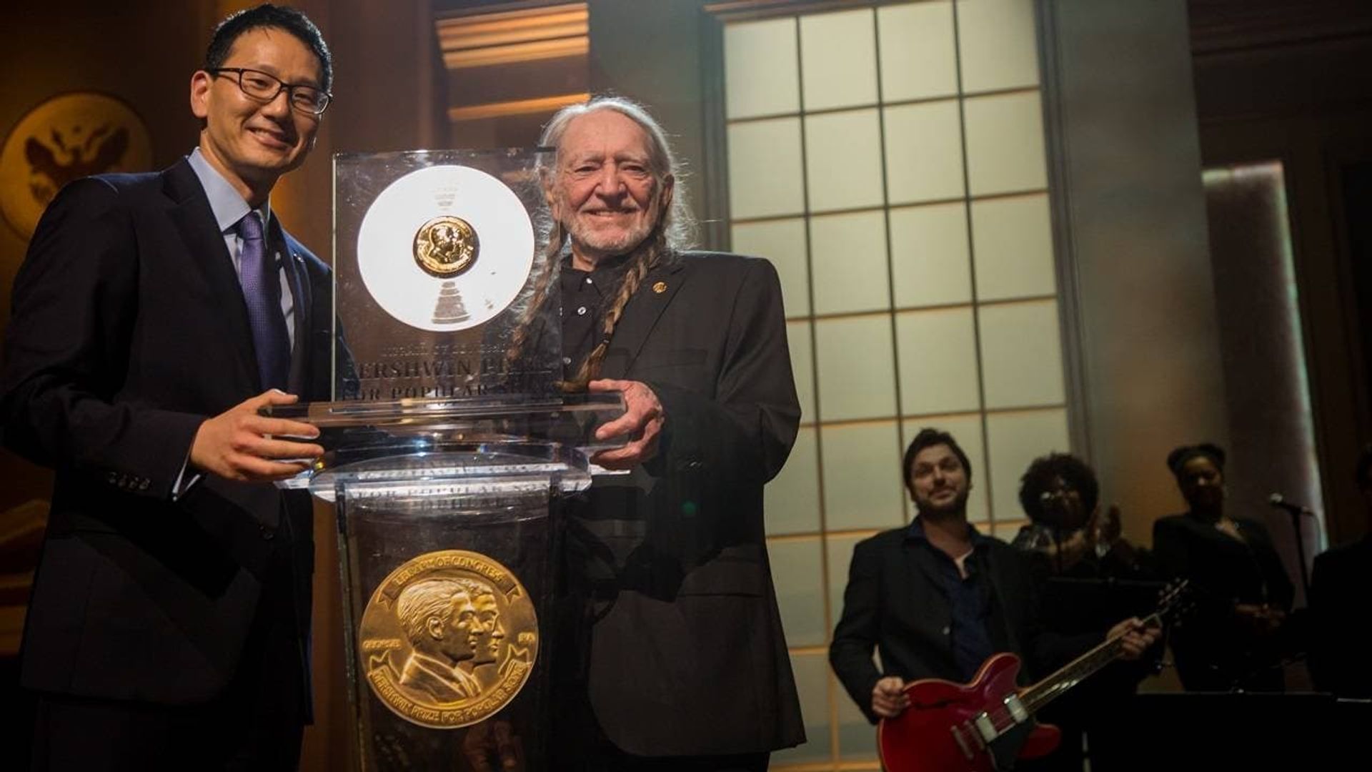 The Library of Congress Gershwin Prize for Popular Song: Willie Nelson background