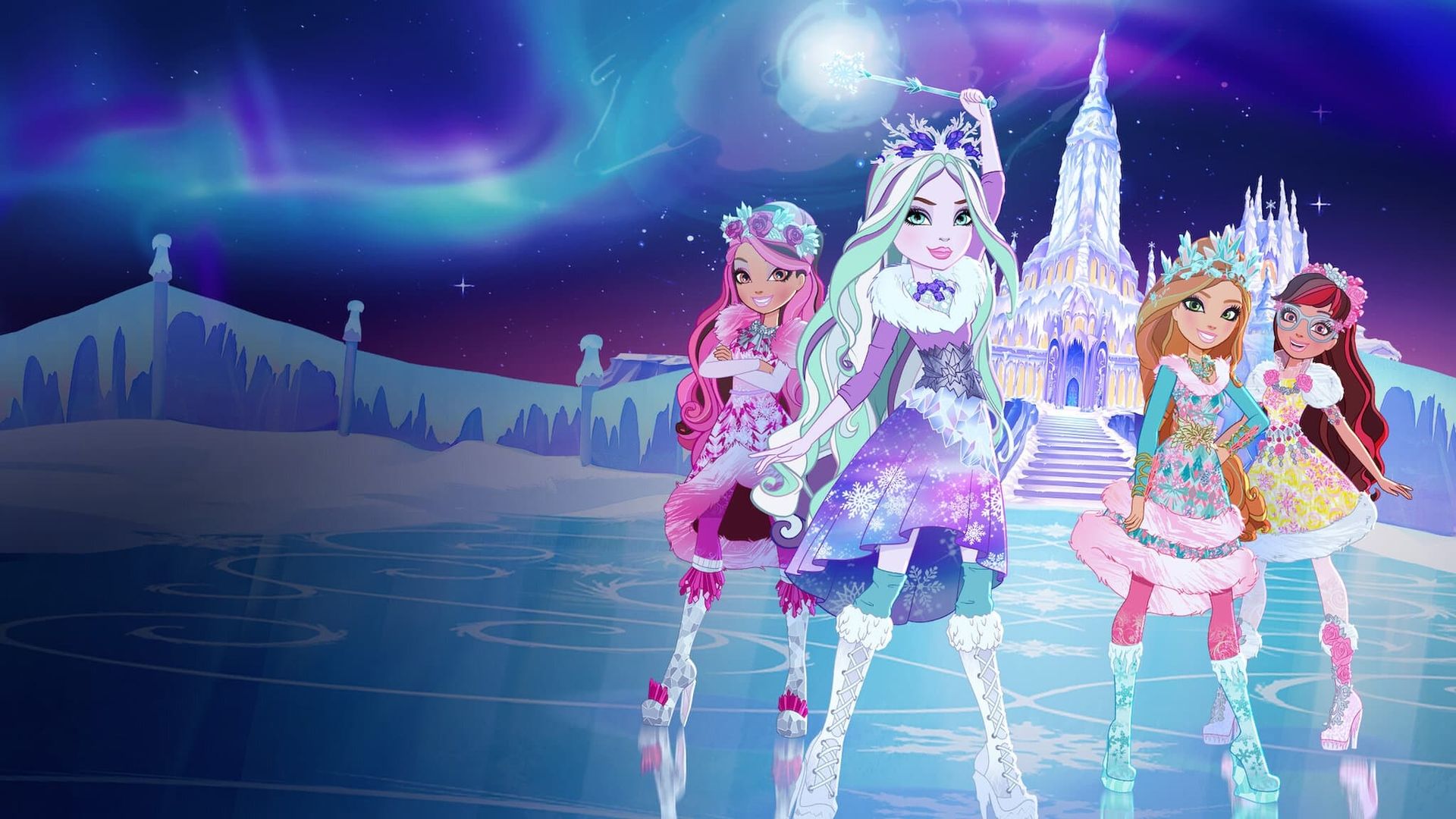 Ever After High: Epic Winter background