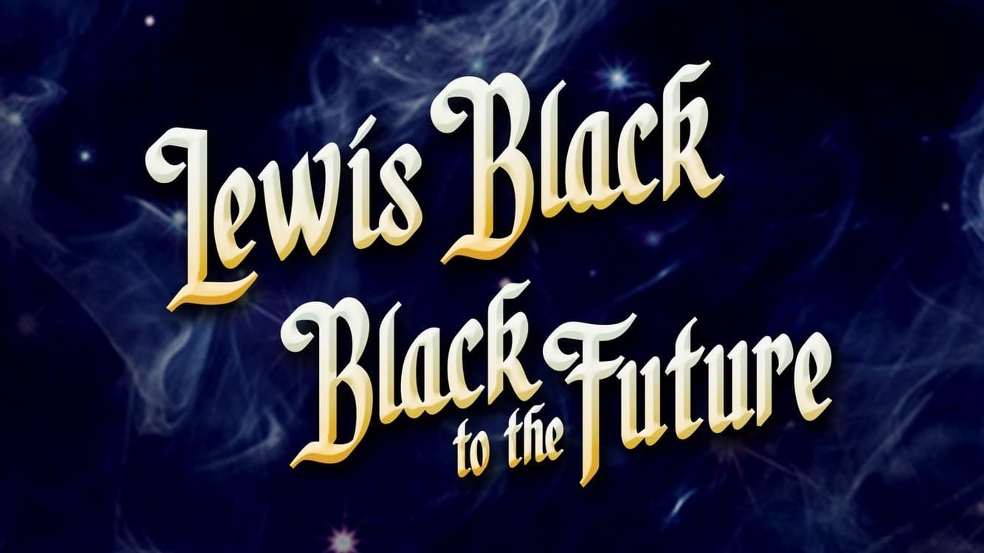 Lewis Black: Black to the Future background