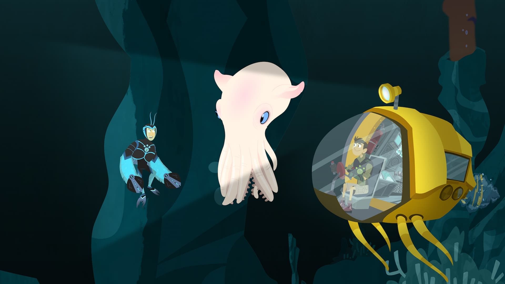 Wild Kratts: Creatures of the Deep Sea background