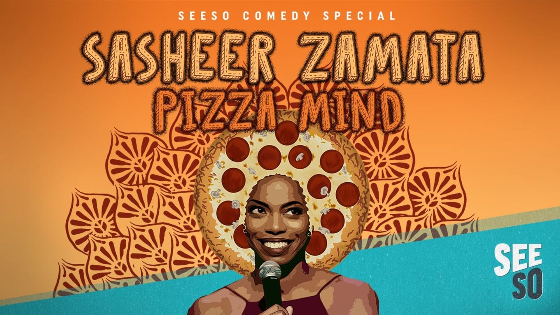 Sasheer Zamata: Pizza Mind background