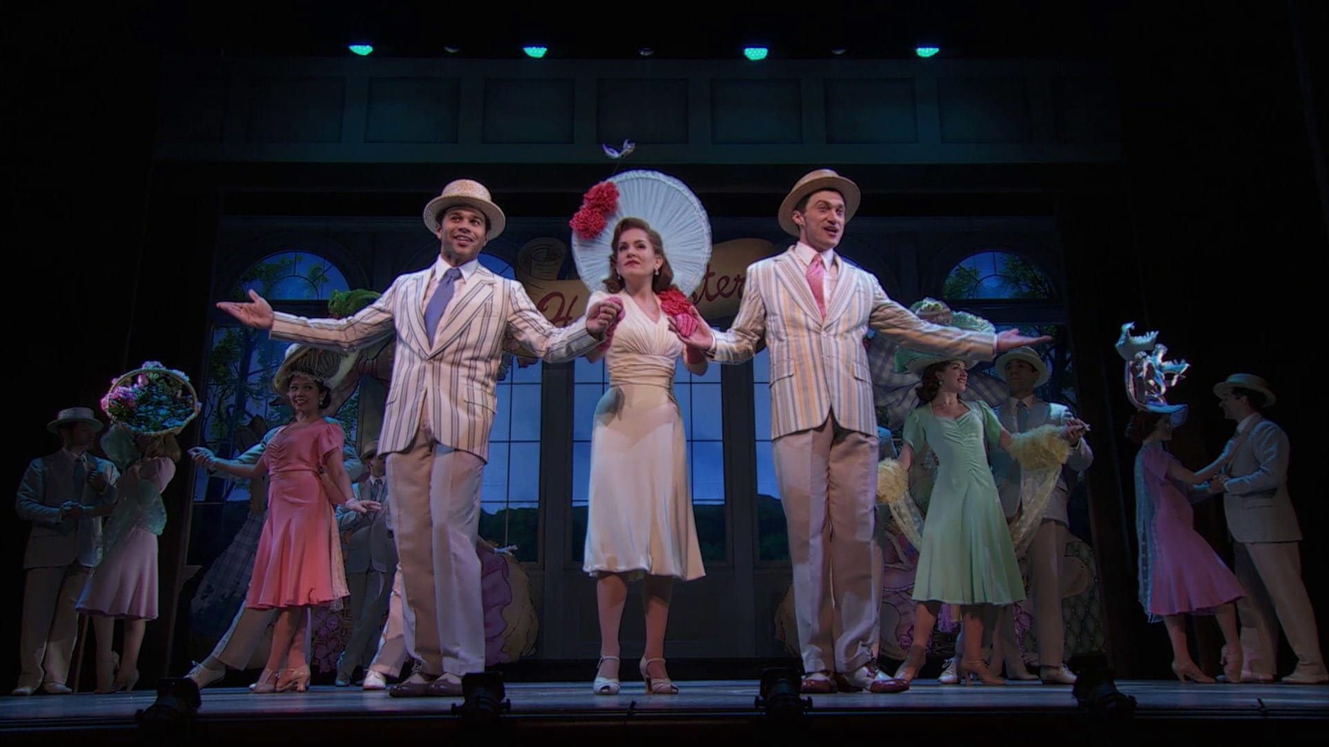 Irving Berlin's Holiday Inn The Broadway Musical background