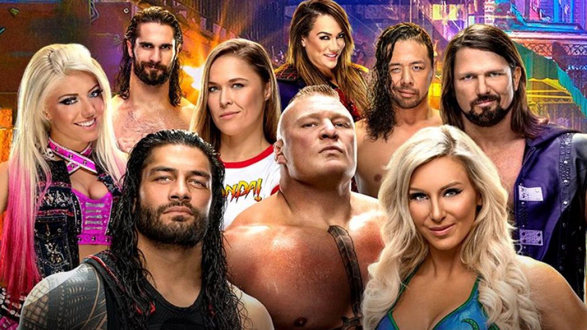 WrestleMania background