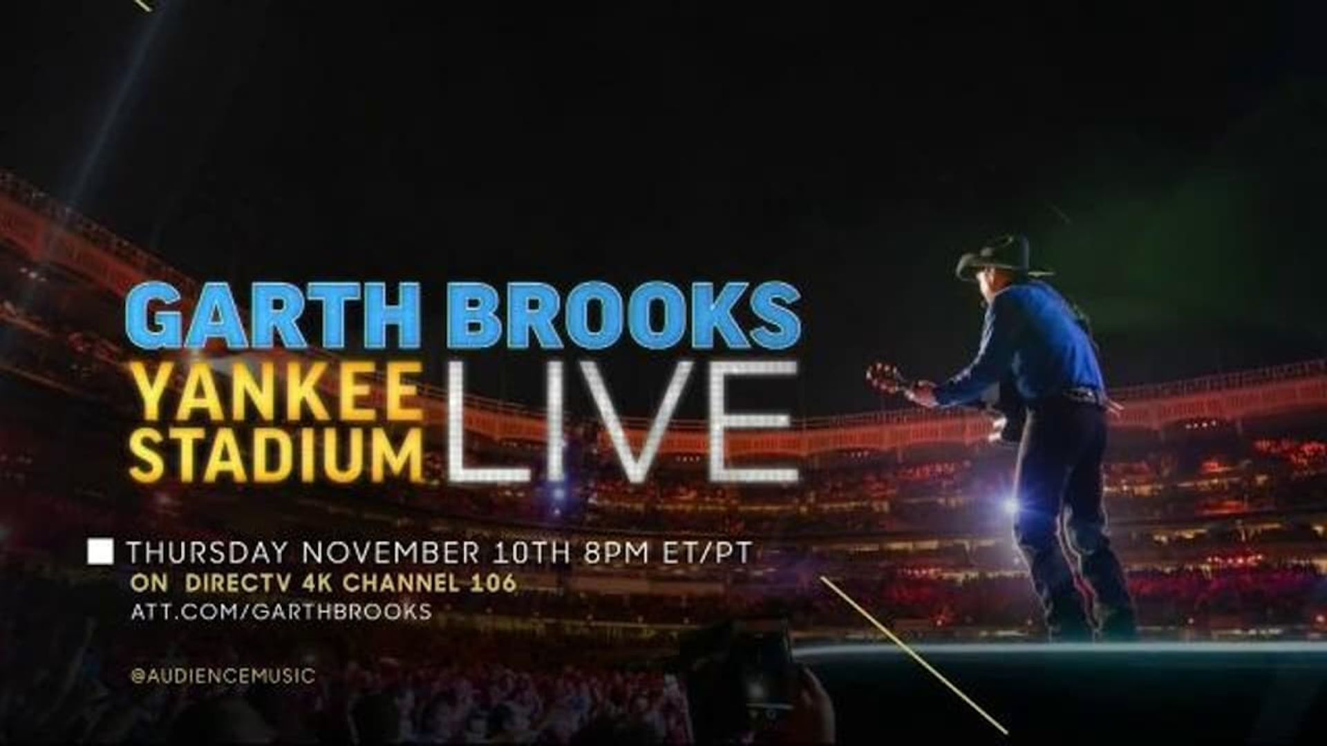 Garth Brooks: Yankee Stadium Live background