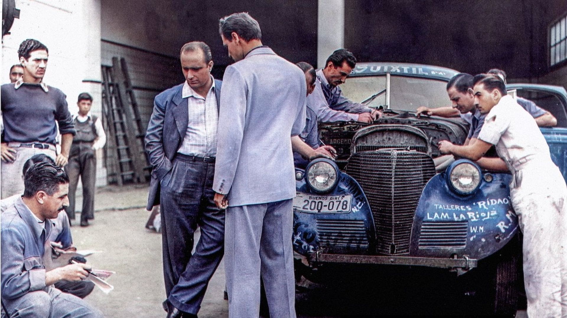 A Life of Speed: The Juan Manuel Fangio Story background