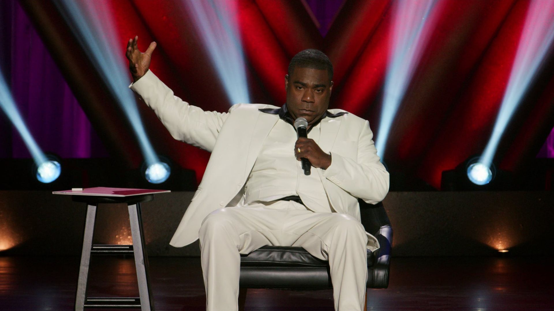 Tracy Morgan: Staying Alive background