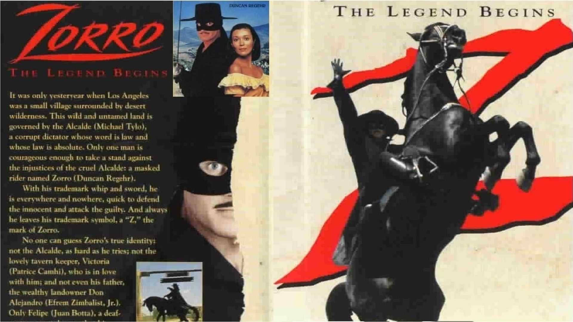 Zorro: The Legend Begins background