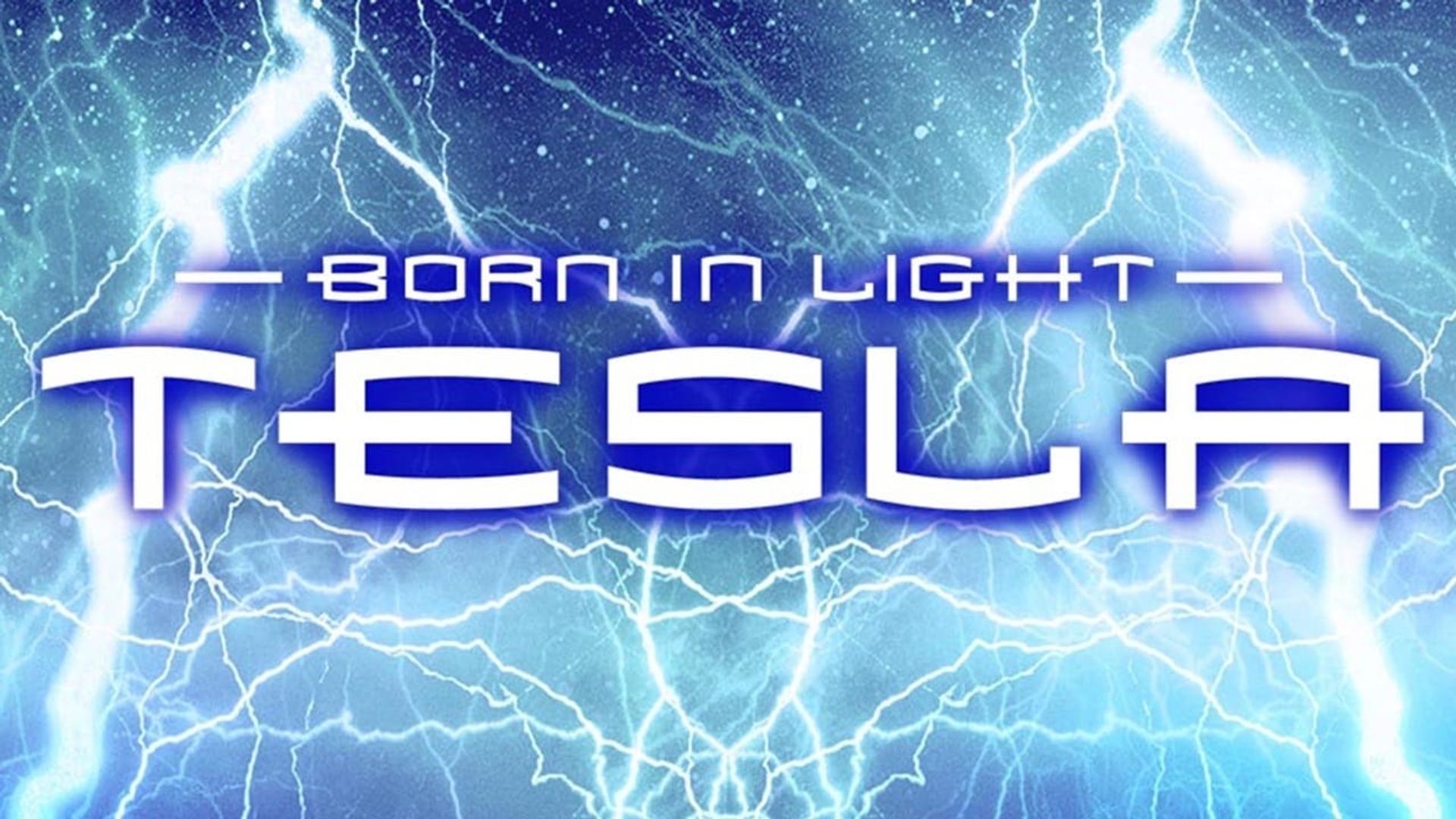 Tesla: Born in Light background